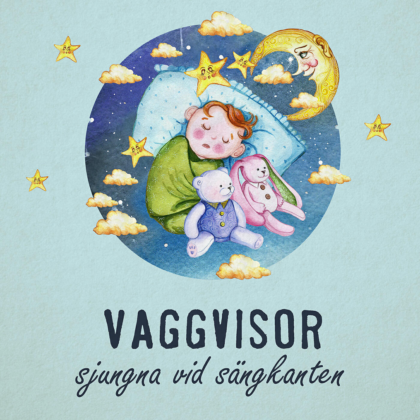 Постер альбома Vaggvisor sjungna vid sängkanten