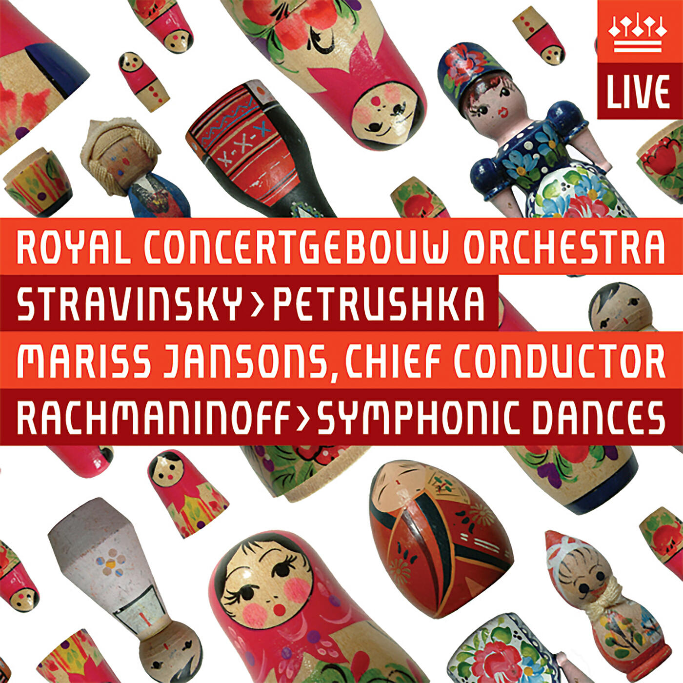Релиз Stravinsky: Petrushka - Rachmaninoff: Symphonic Dances (Live)