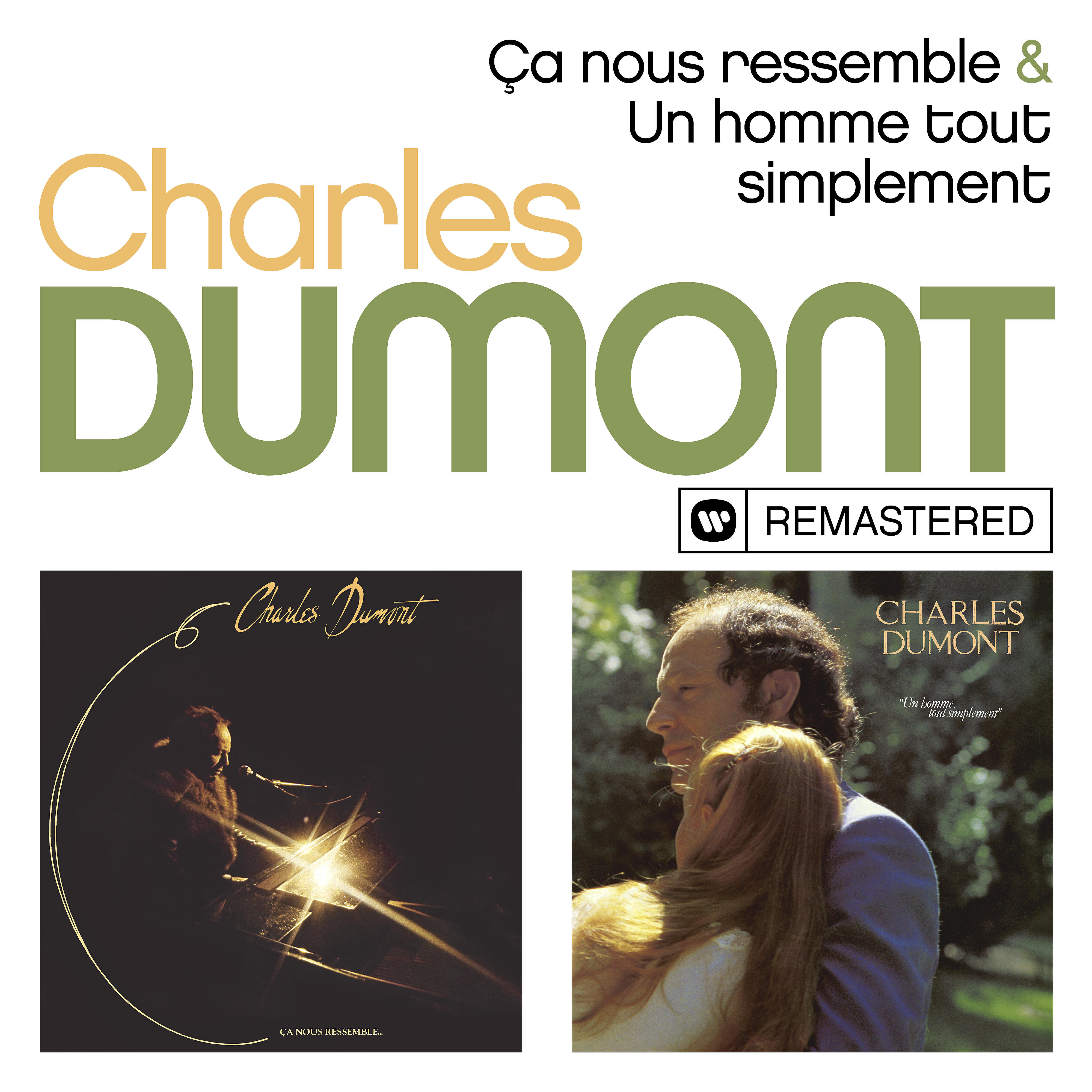 Релиз Ca nous ressemble / Un homme tout simplement (Remasterisé en 2019)