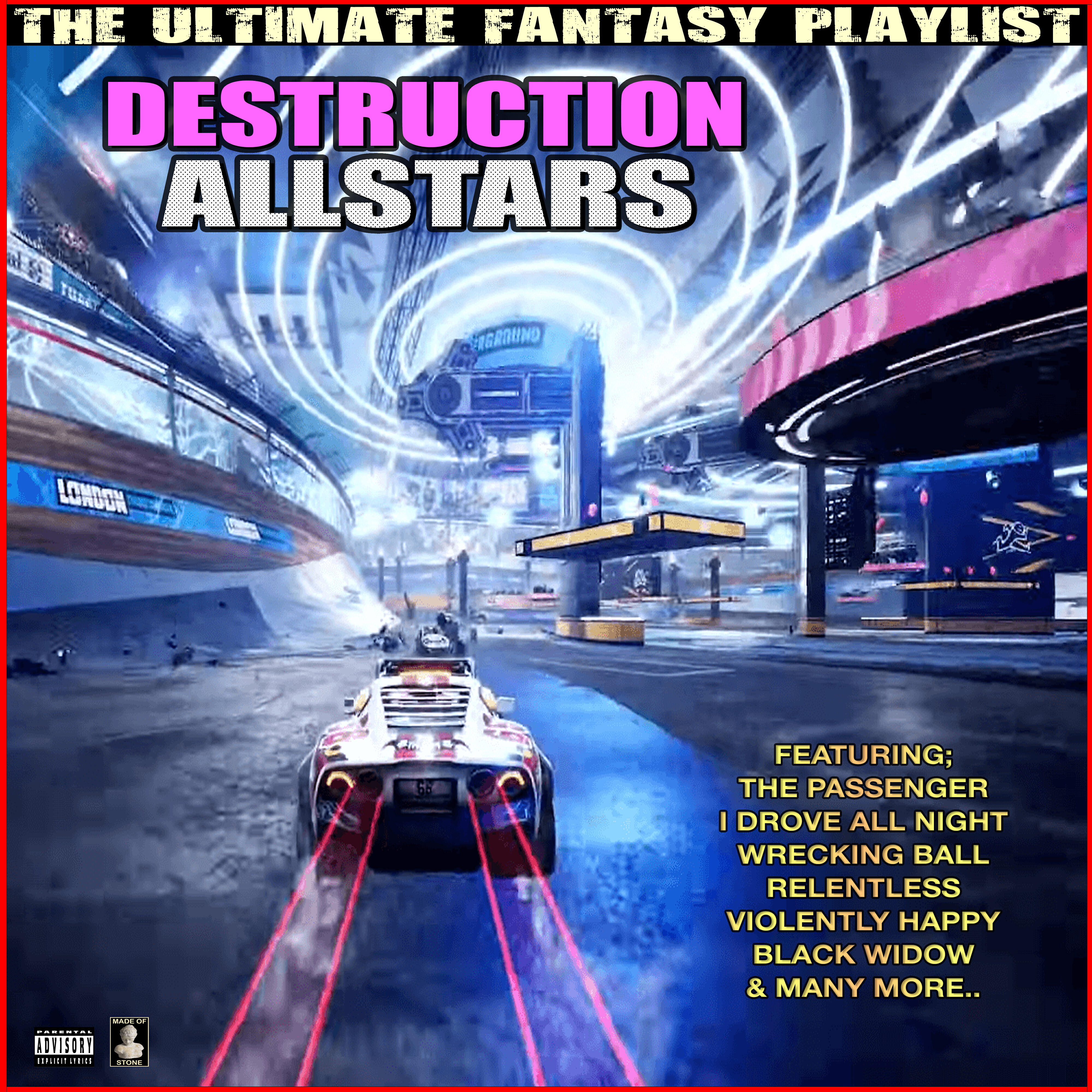 Релиз Destruction Allstars The Ultimate Fantasy Playlist