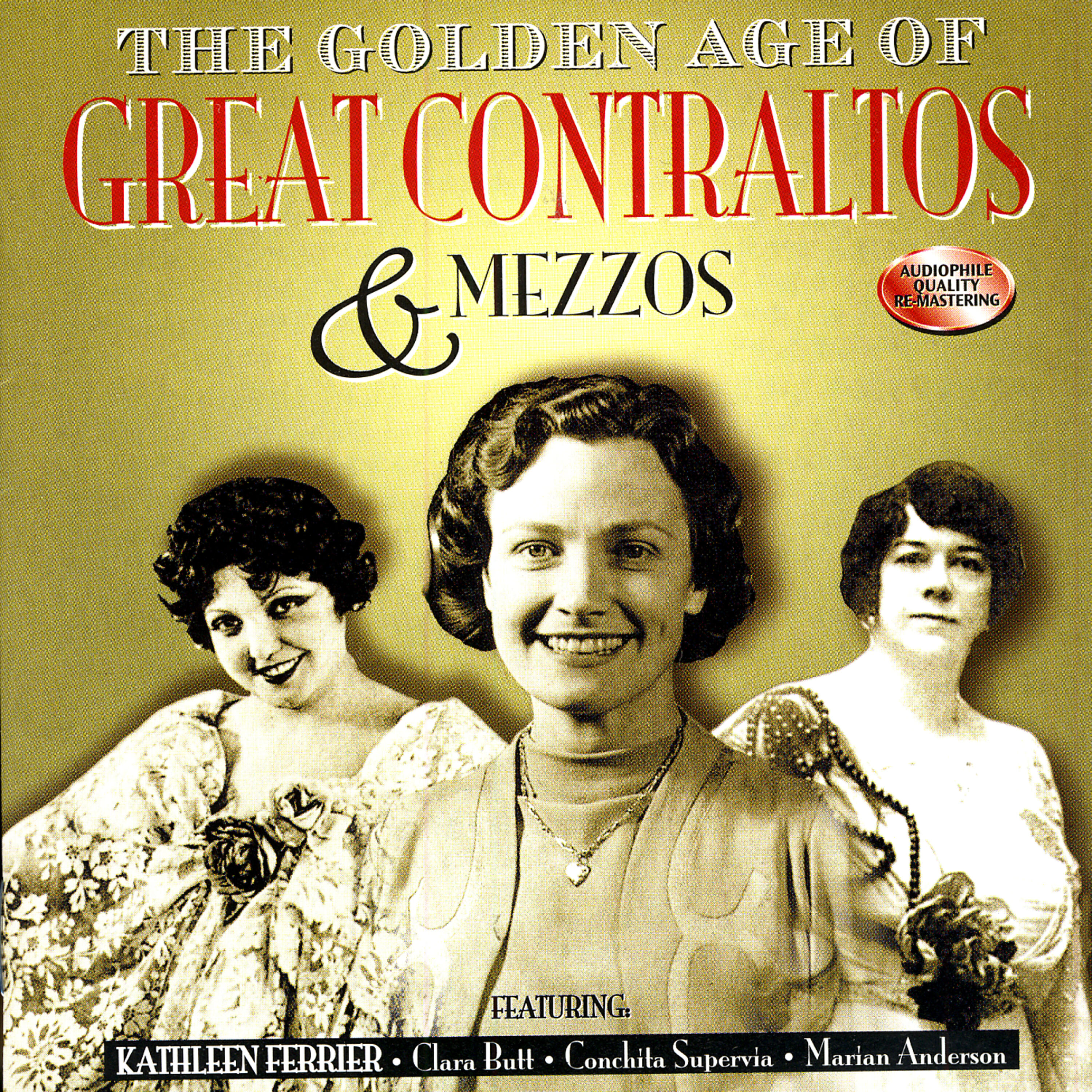 Релиз The Golden Age Of Great Contraltos & Mezzos