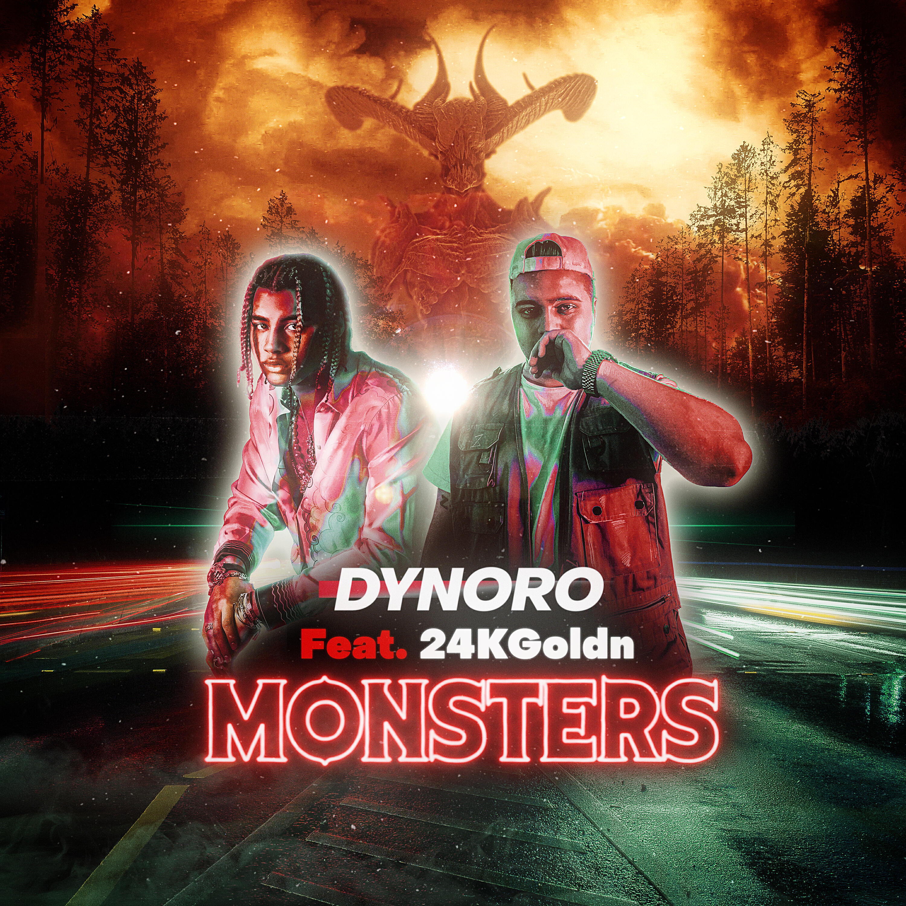 Релиз Monsters (feat. 24kGoldn)