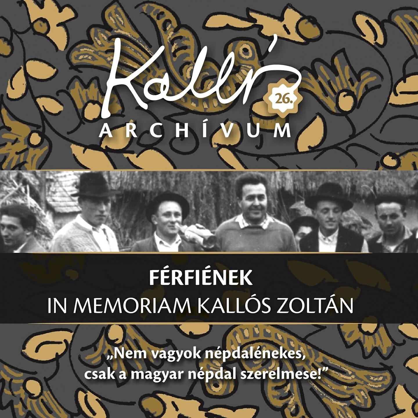 Постер альбома Kallós archívum, Vol. 26