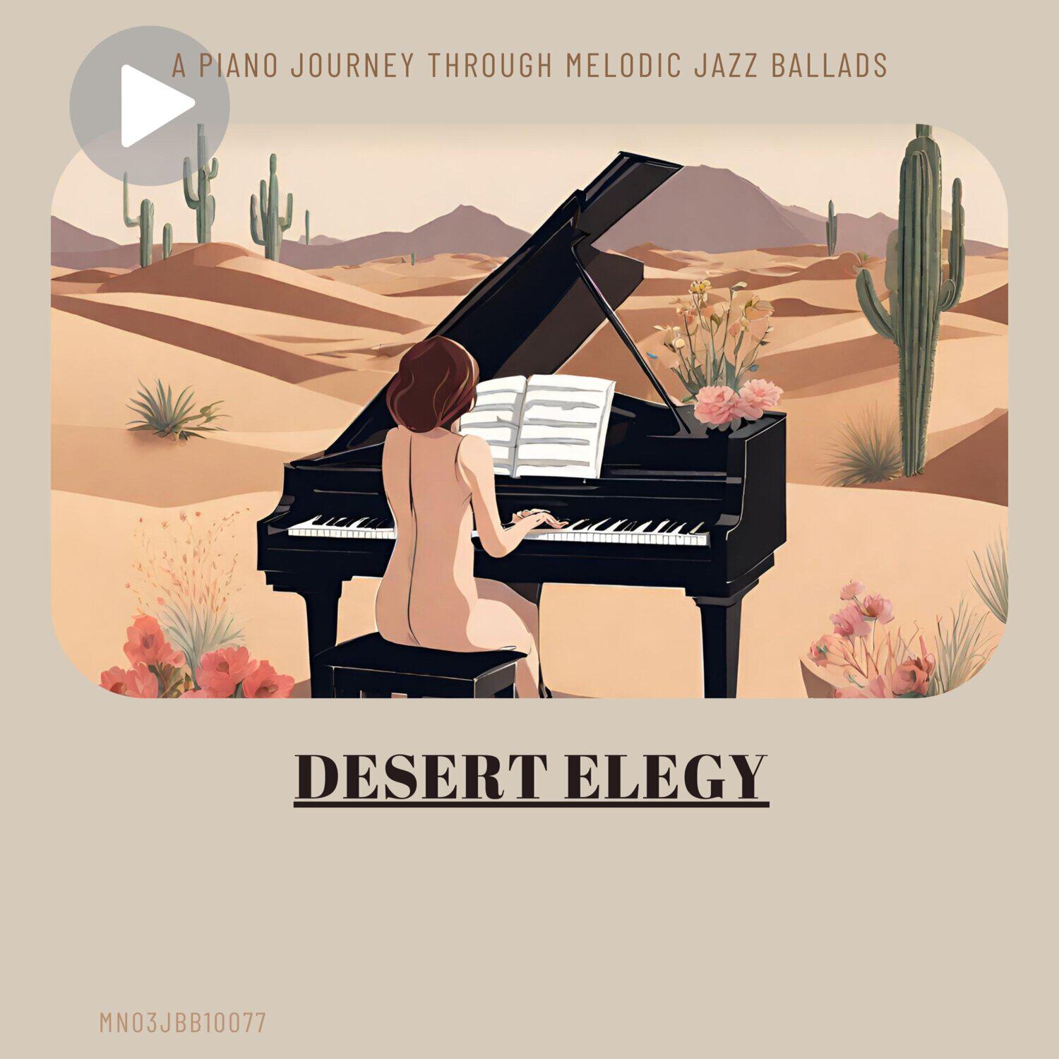 Релиз Desert Elegy: A Piano Journey through Melodic Jazz Ballads