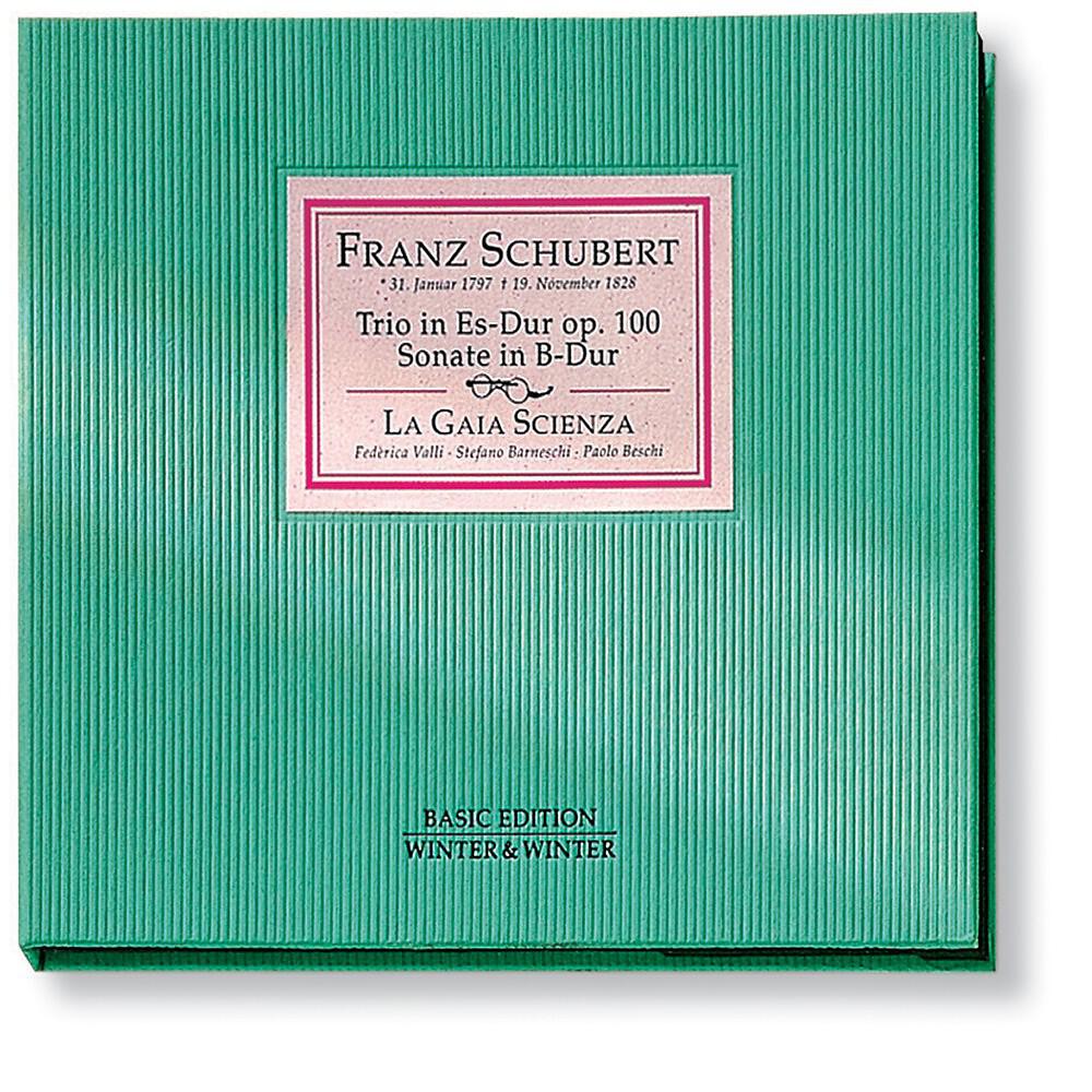 Релиз Schubert: Trio in Es-Dur für Piano, Violine und Violoncello, Op. 100 & Sonate in B-Dur für Piano, Violine und Violoncello