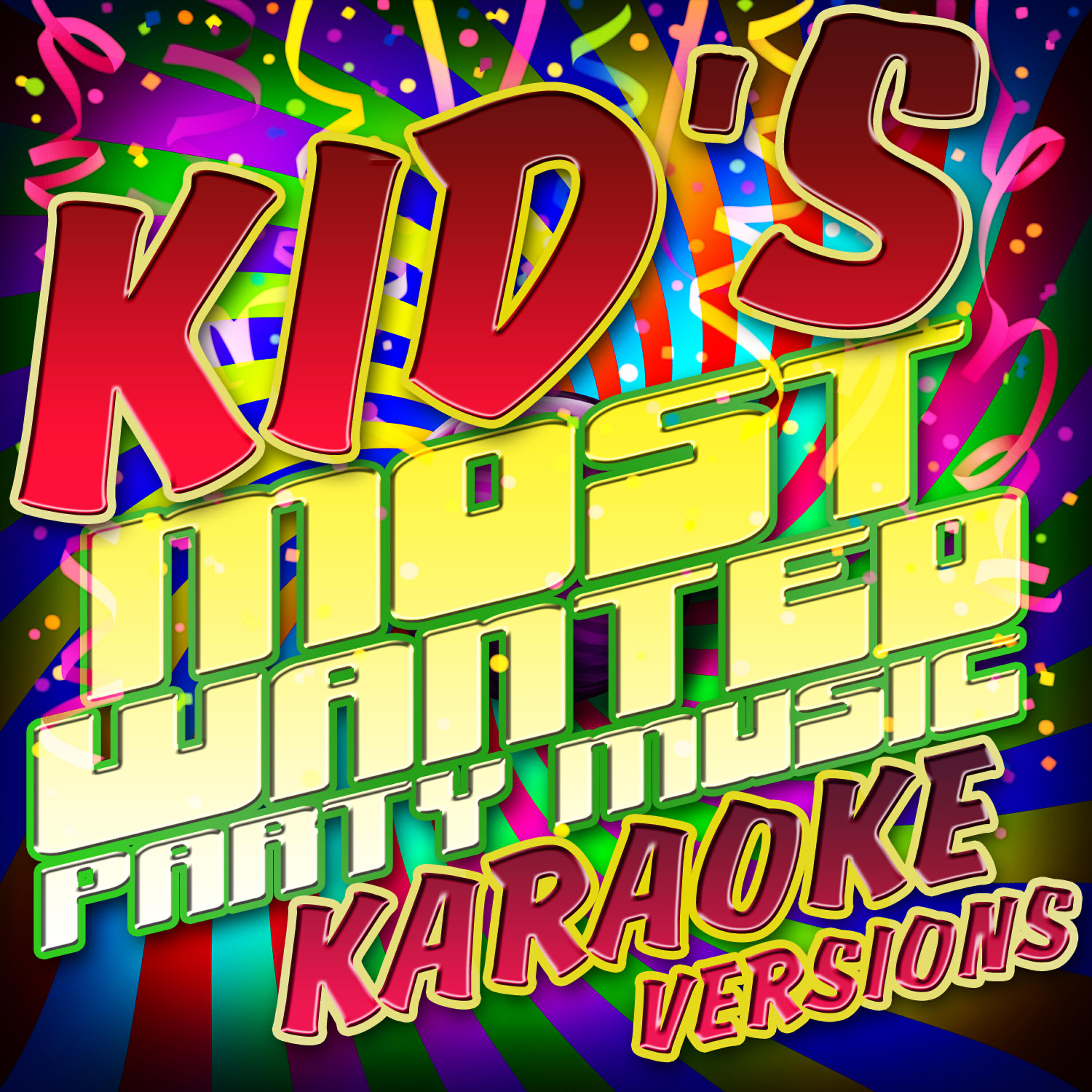 Релиз Kid's Most Wanted Party Music Karaoke Versions