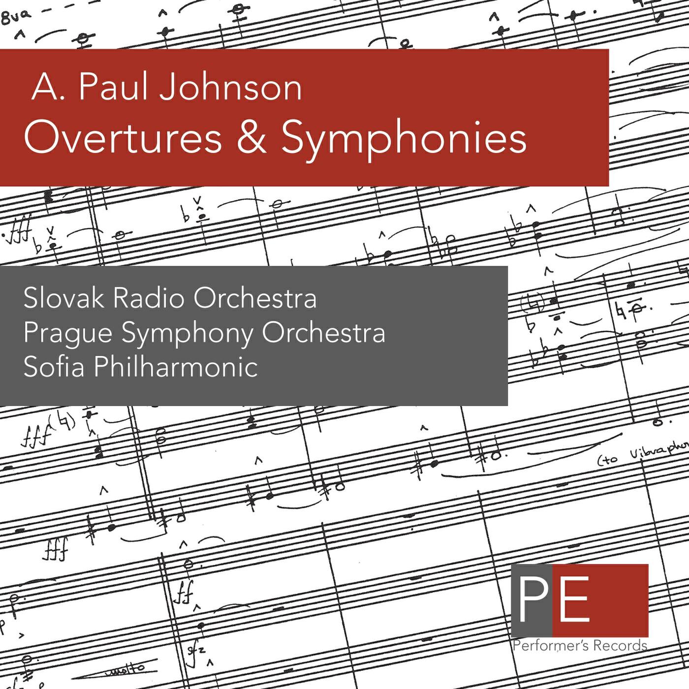 Релиз A. Paul Johnson: Overtures & Symphonies