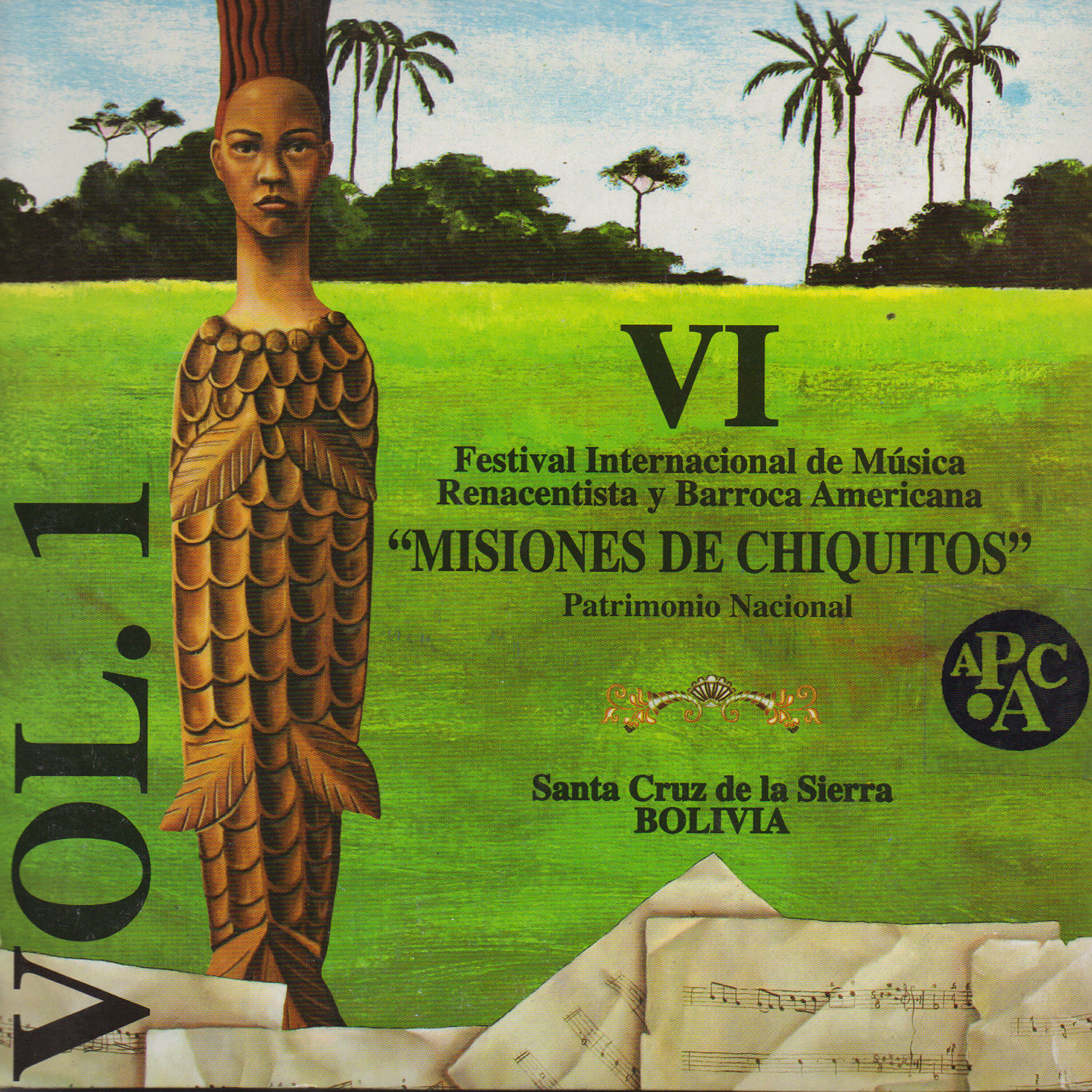 Релиз VI Festival de Música Barroca "Misiones de Chiquitos" Vol. 1