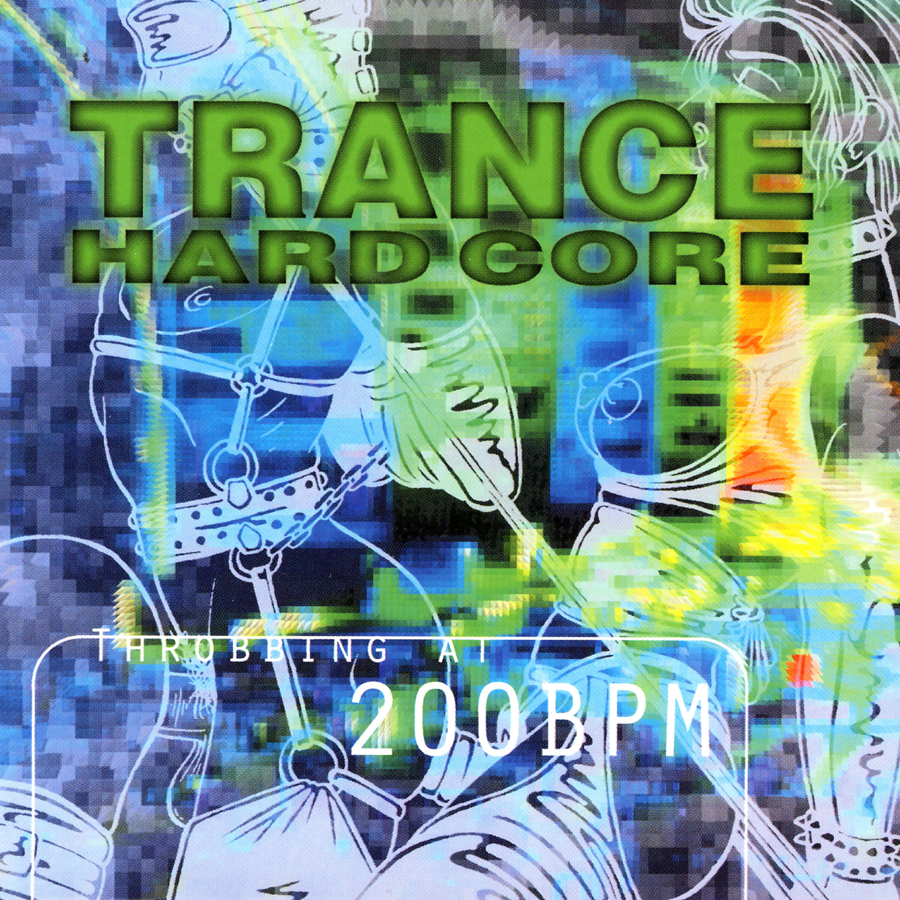 Релиз Trance Hardcore - Throbbing at 200 BPM