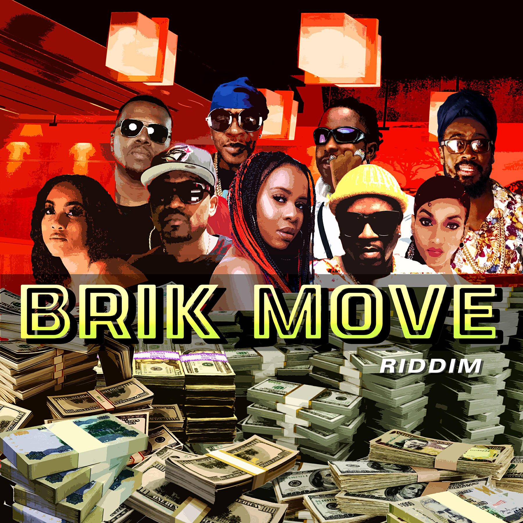 Релиз Brik Move Riddim