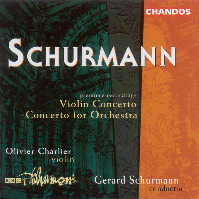 Релиз Schurmann: Concerto for Orchestra / Violin Concerto