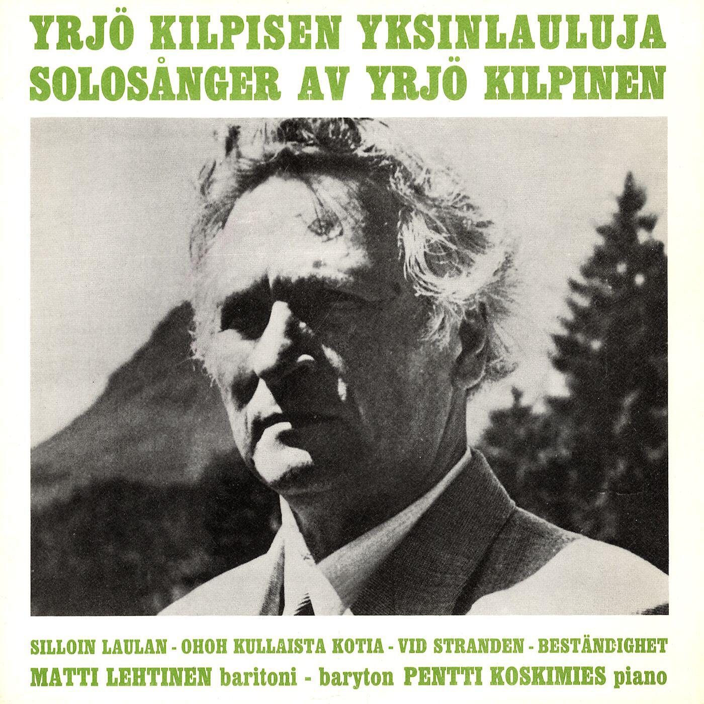 Релиз Yrjö Kilpisen yksinlauluja