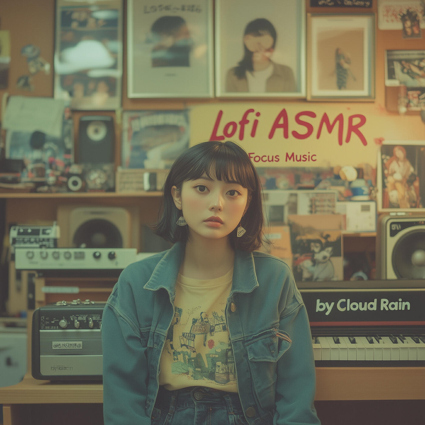 Постер альбома Lofi Asmr Focus Music (2025 Remastered)
