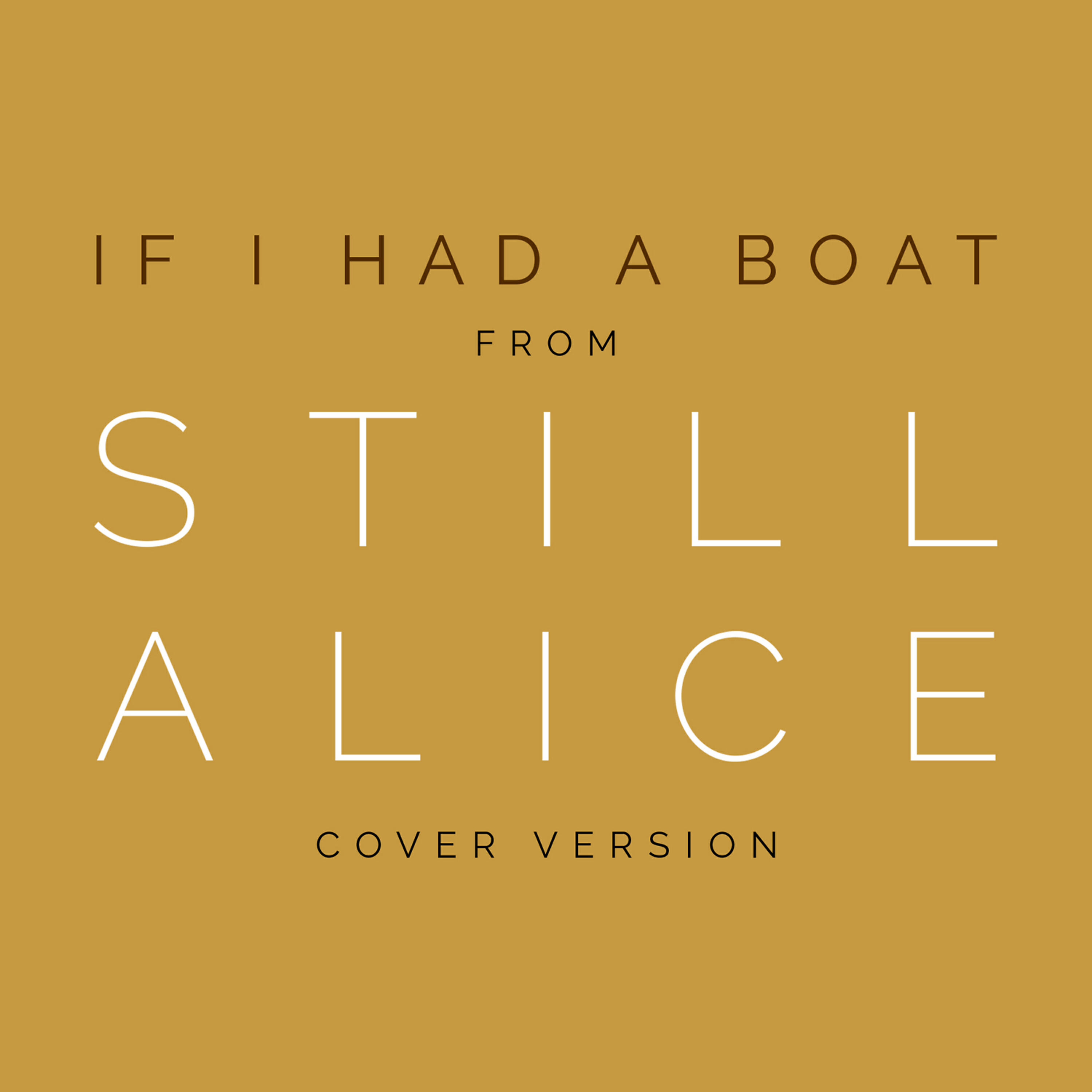 Релиз If I Had a Boat (From "Still Alice")