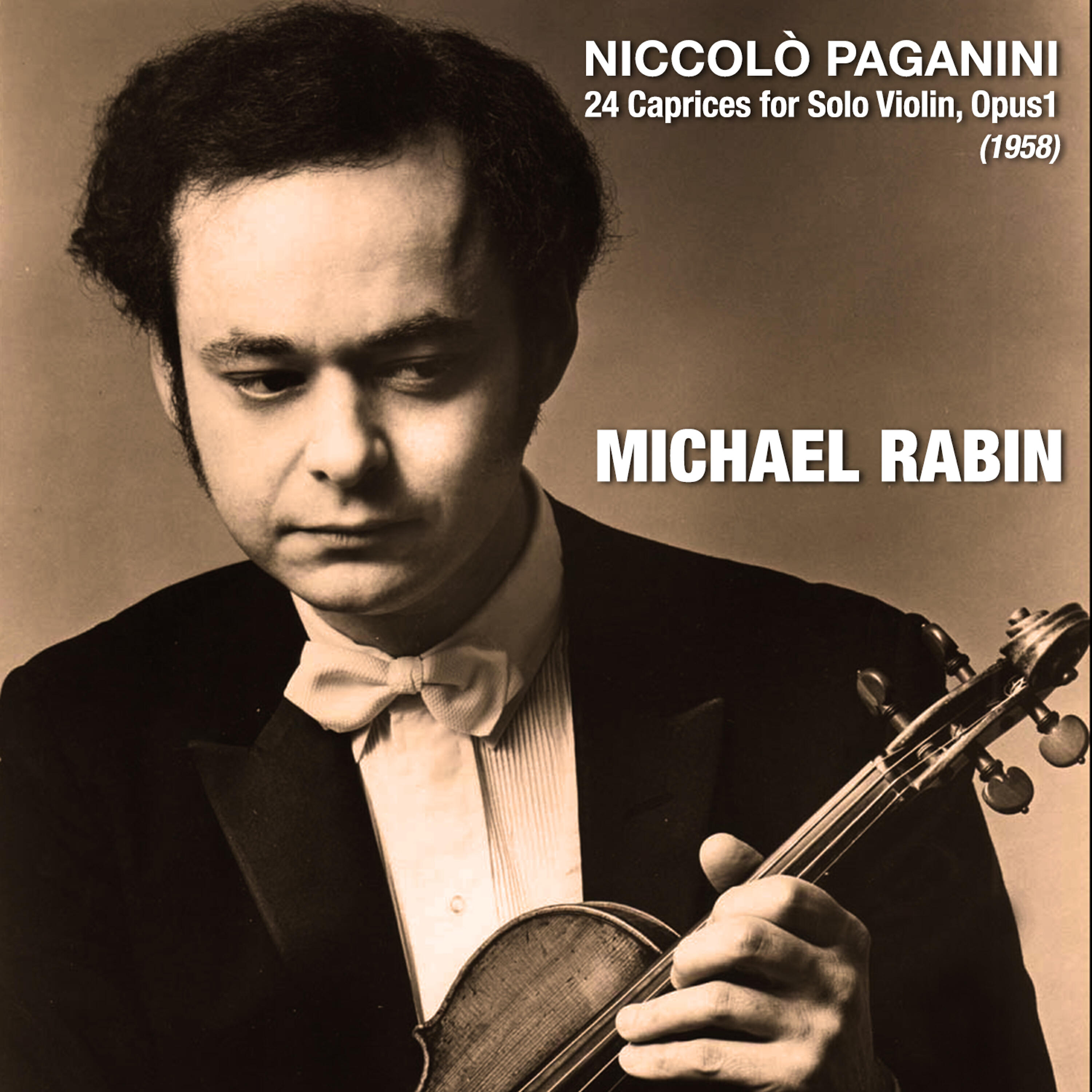 Релиз Niccolò Paganini: 24 Caprices for Solo Violin, Opus1 (1958)