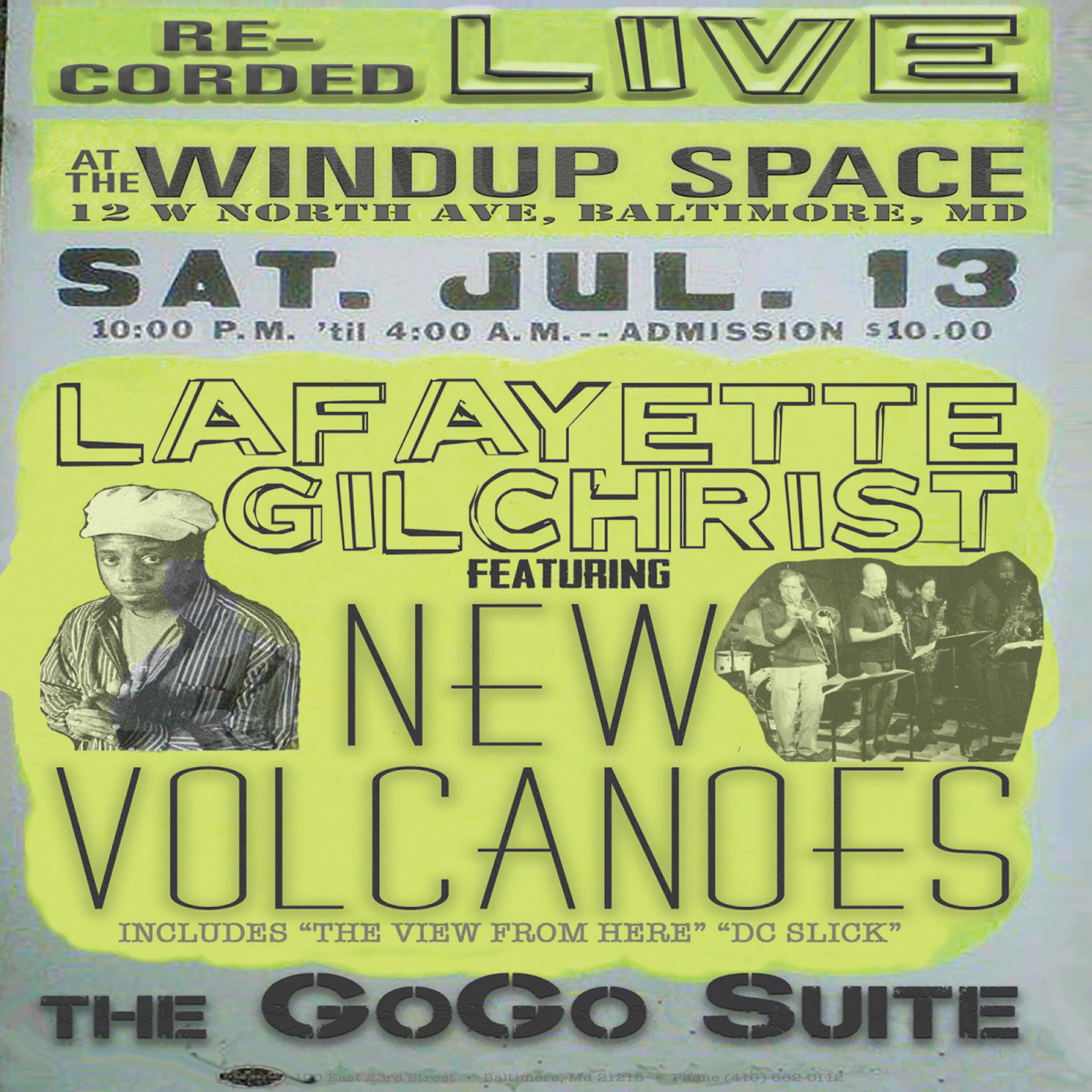Релиз The Gogo Suite: Live at the Windup Space, Vol. 2