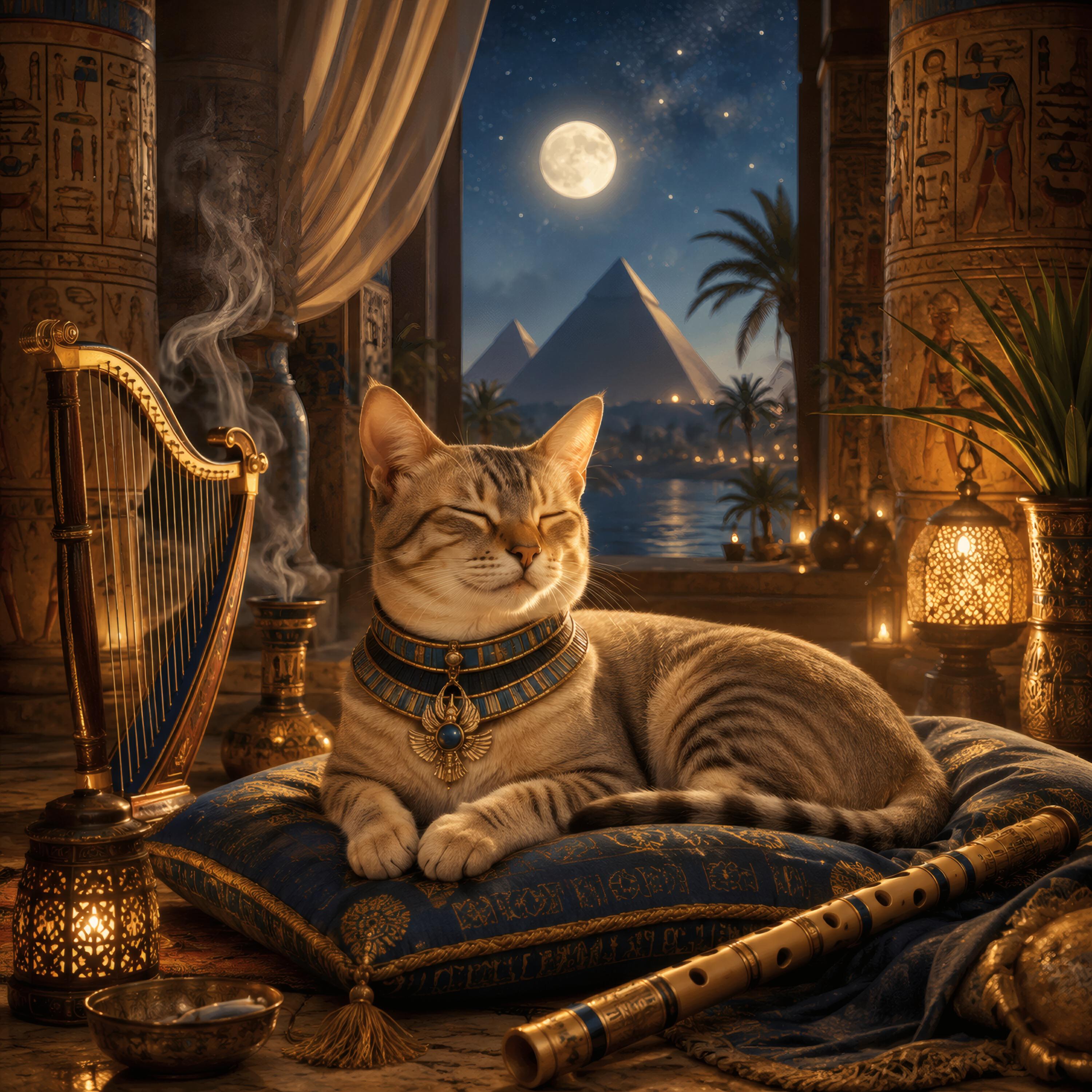 Релиз Музыка Для Кошек В Стиле Египта (Ancient Egypt Cat Music Музыка Для Кошек Сна Релакса И Спокойствия)