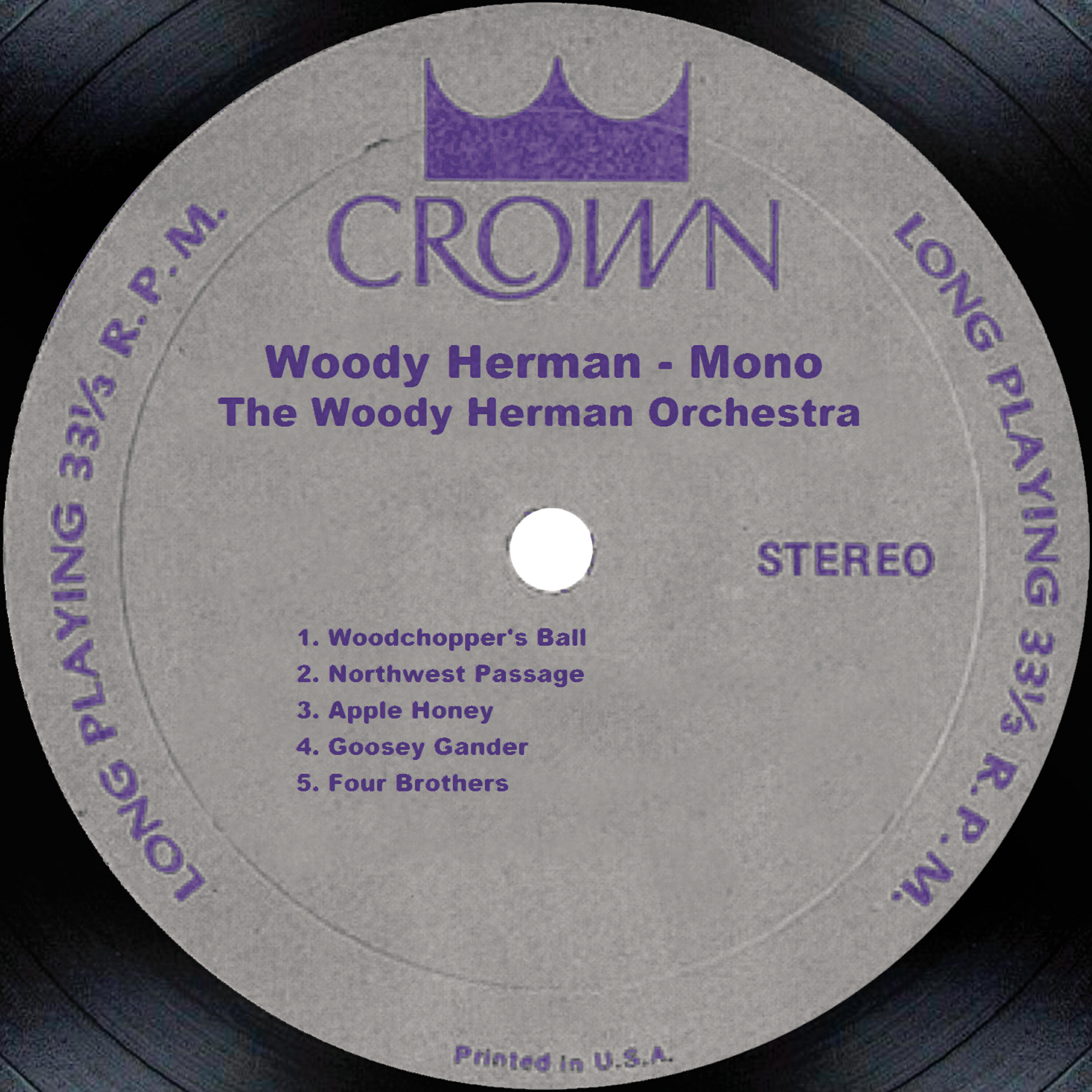 Релиз Woody Herman - Mono