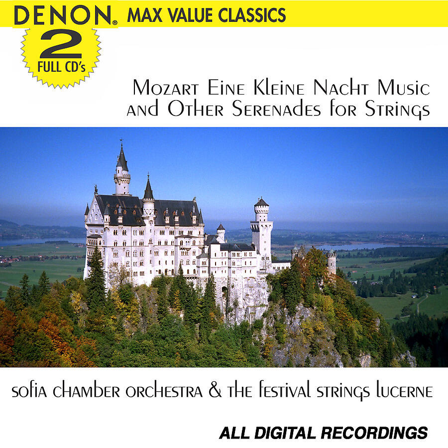 Релиз Mozart: Eine Kleine Nacht Music and Other Serenades for Strings