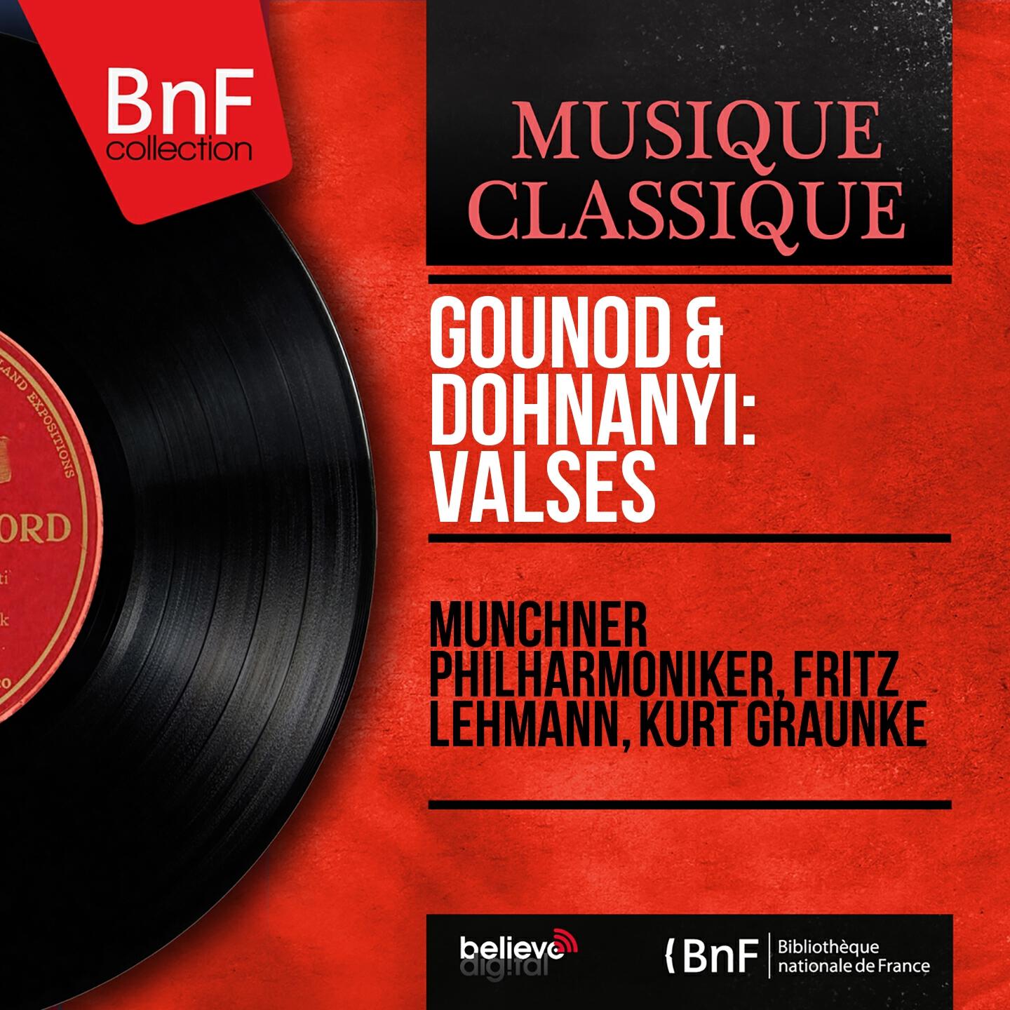Релиз Gounod & Dohnányi: Valses (Mono Version)