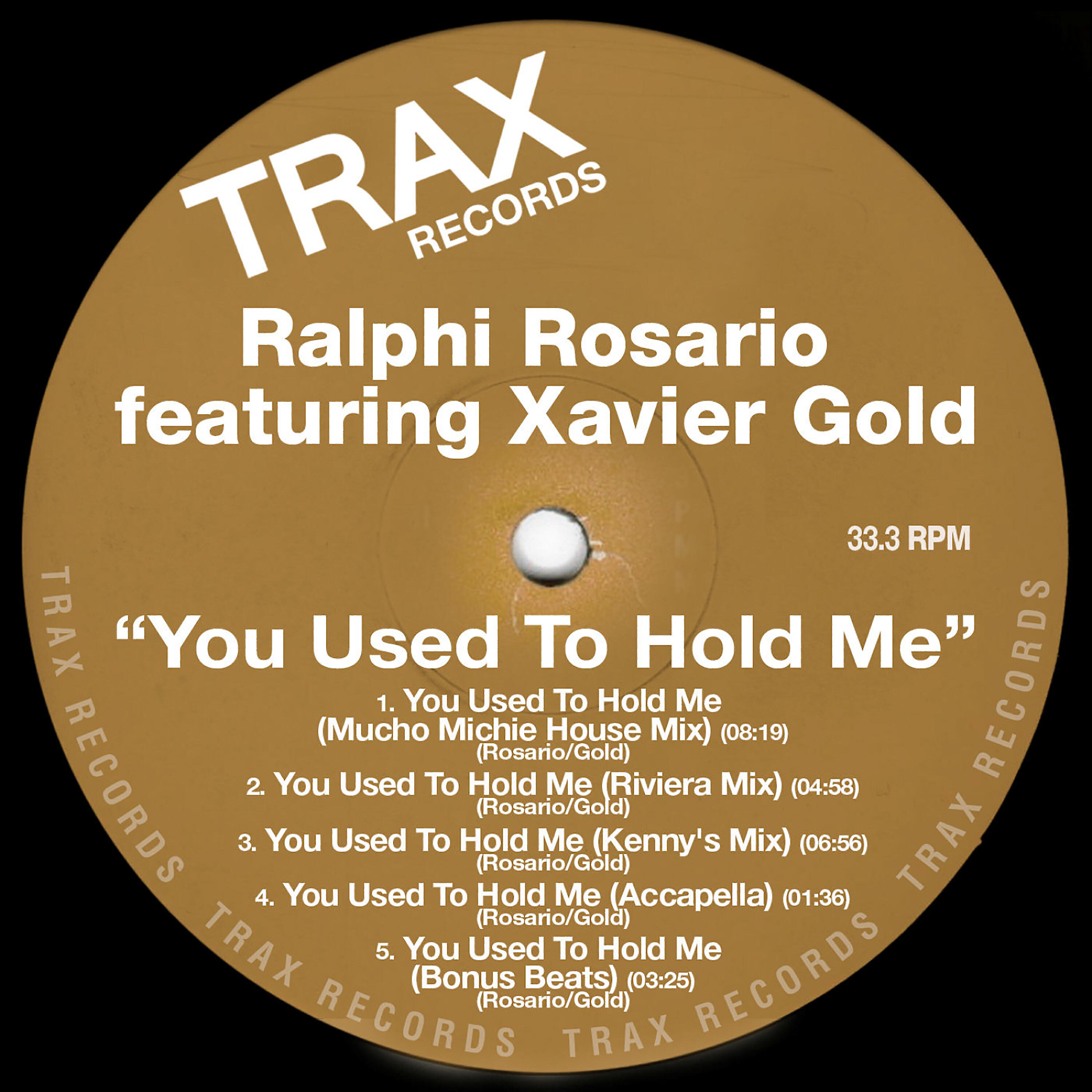 Релиз You Used to Hold Me