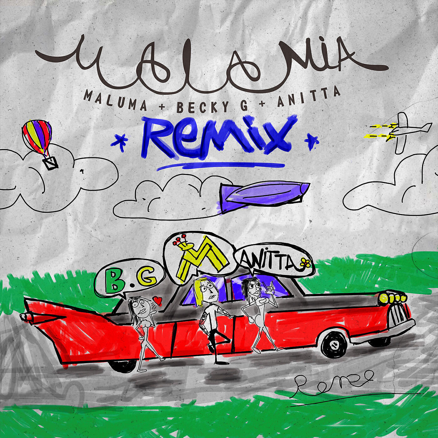 Релиз Mala Mía (Remix)