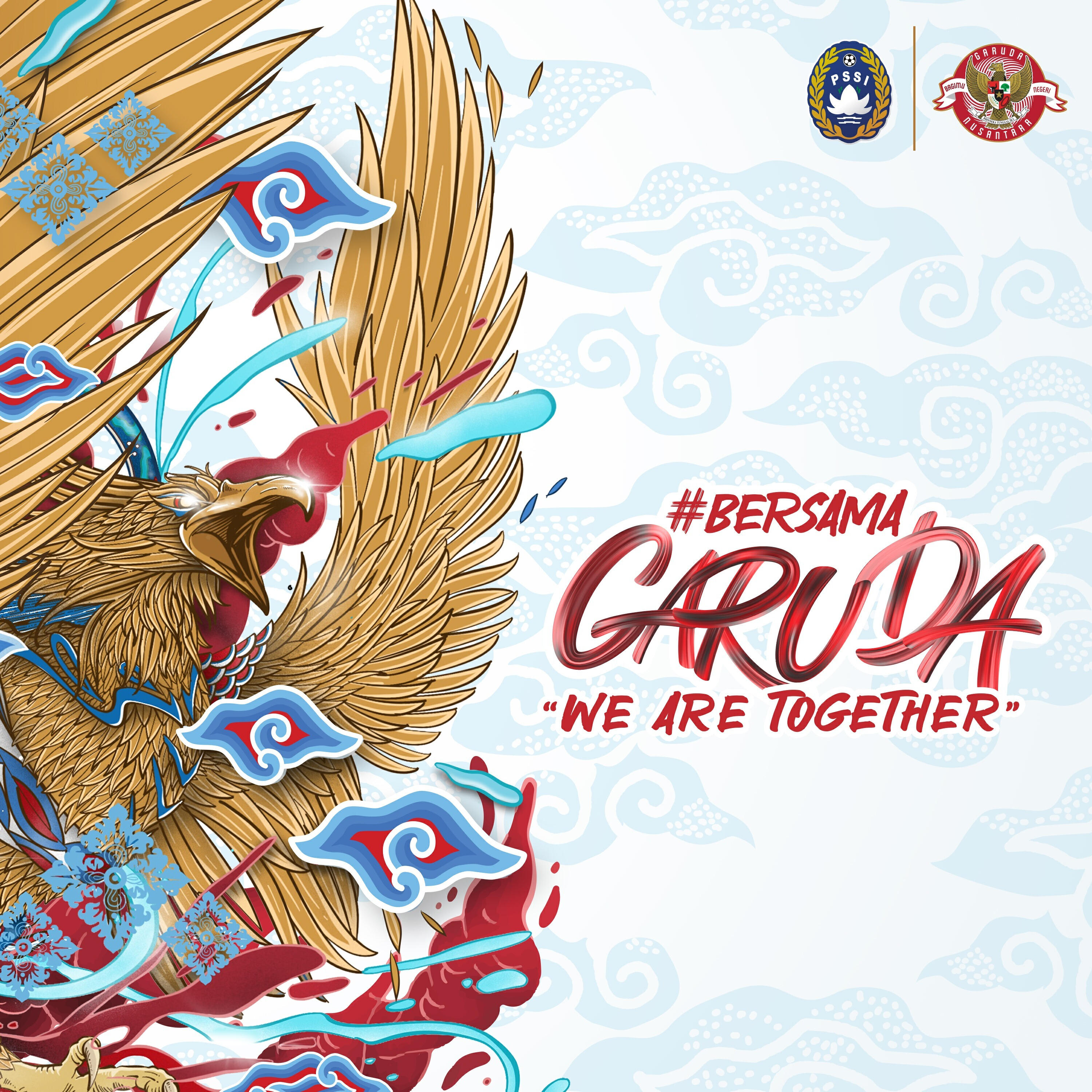 Релиз Bersama Garuda (We Are Together)