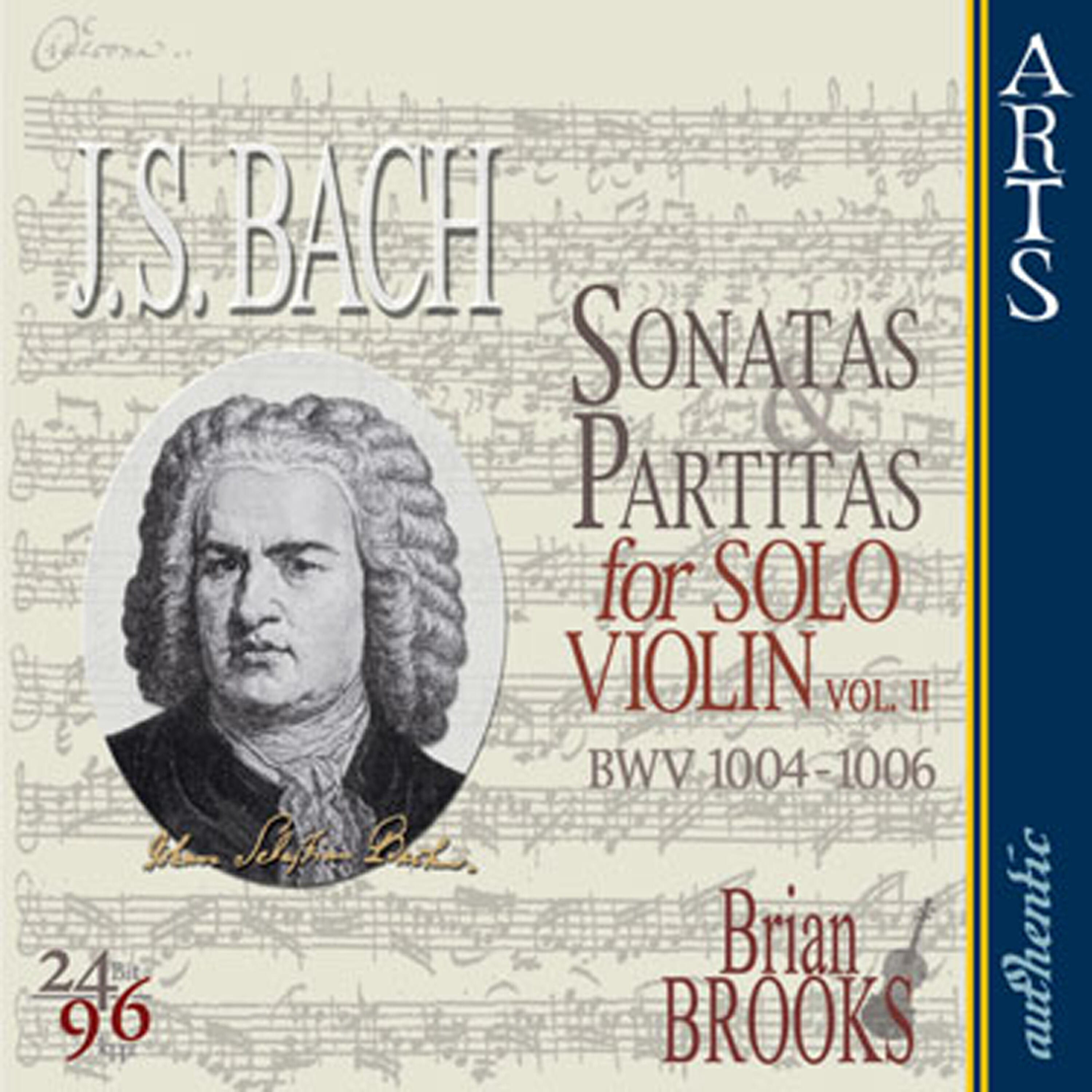 Релиз Bach: The complete Sonatas & Partitas for Solo Violin - Vol. 2