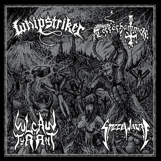 Релиз Whipstriker / Terrörhammer / Vulcan Tyrant / Speedwhore Split