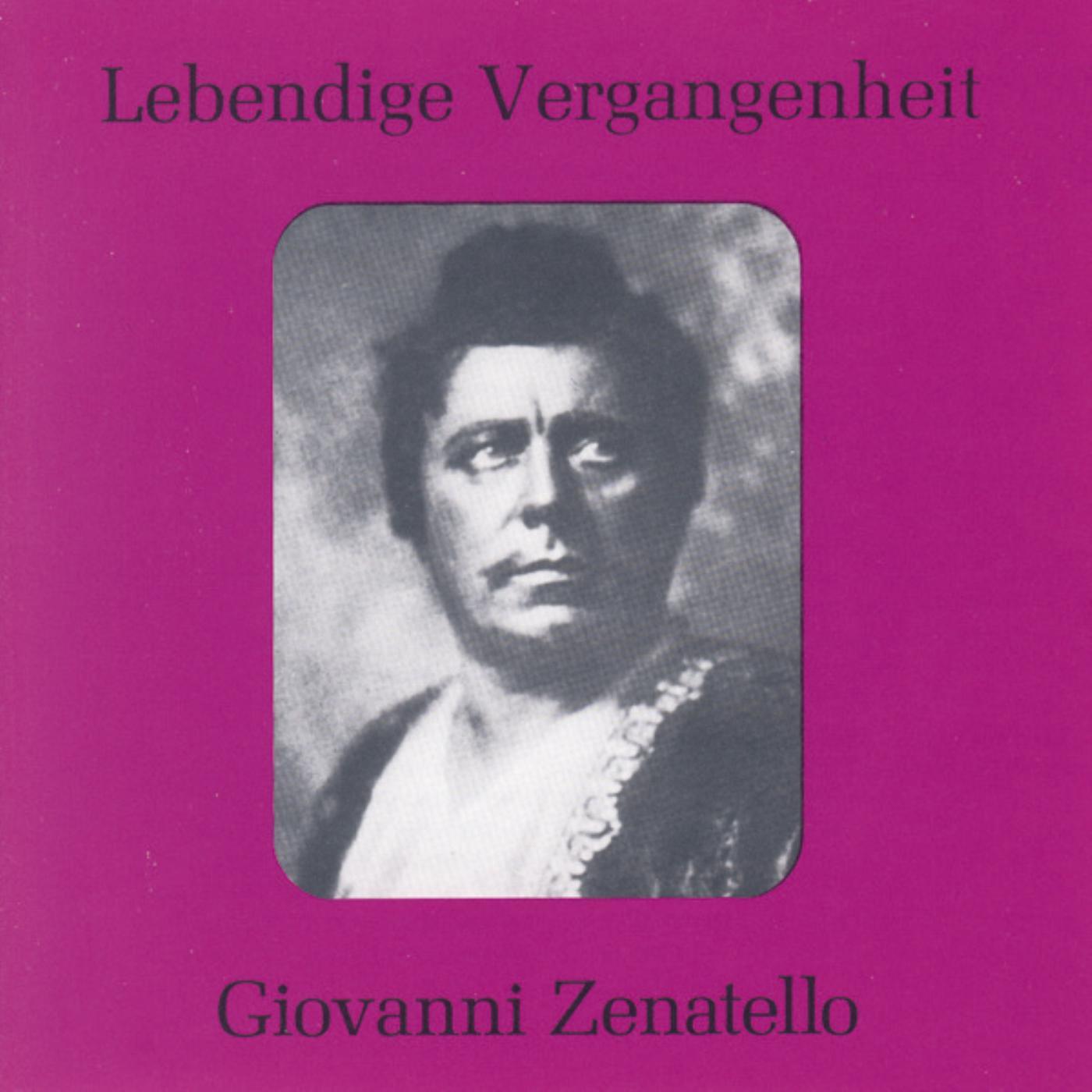Релиз Lebendige Vergangenheit - Giovanni Zenatello