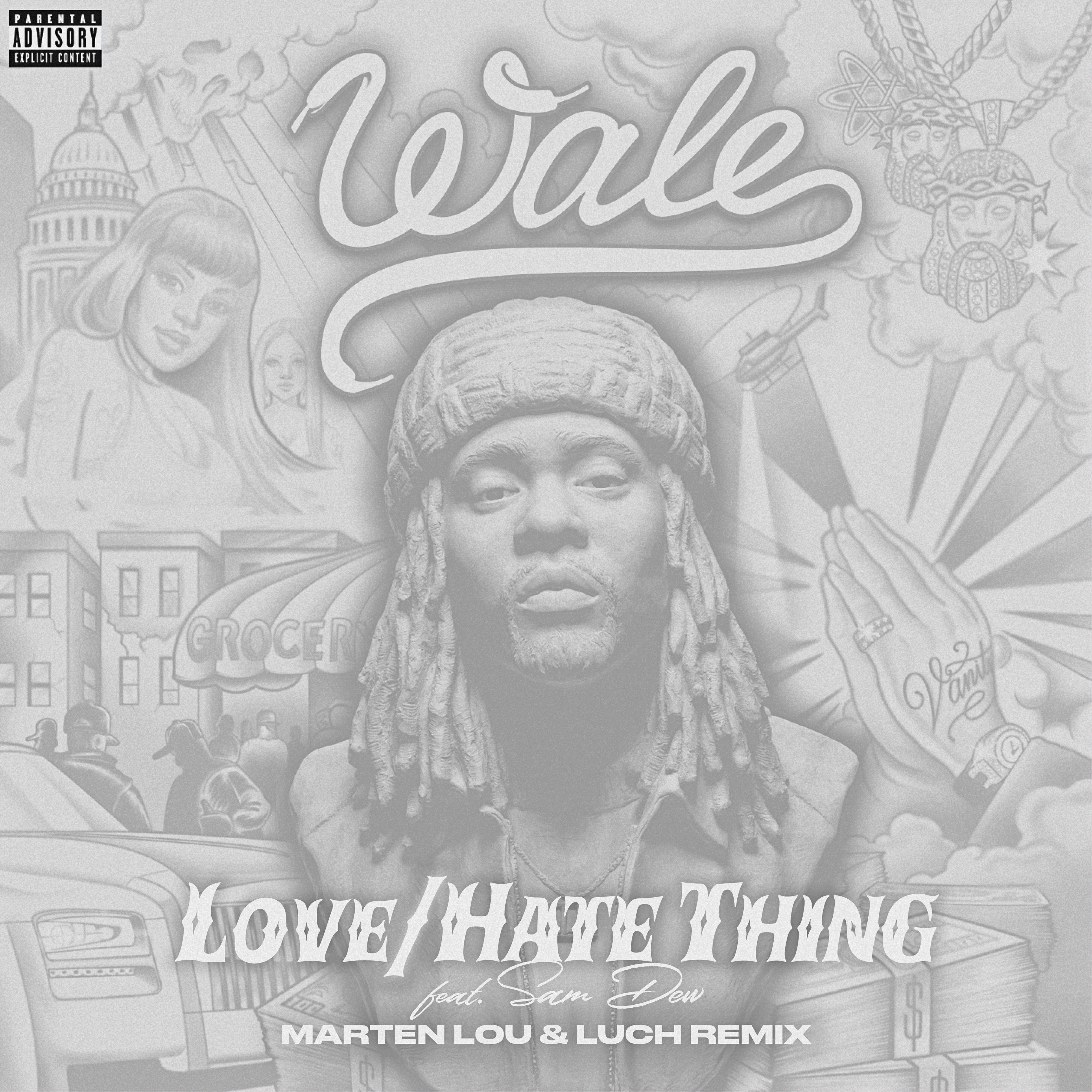 Релиз LoveHate Thing (feat. Sam Dew) [Marten Lou & Luch Remix]