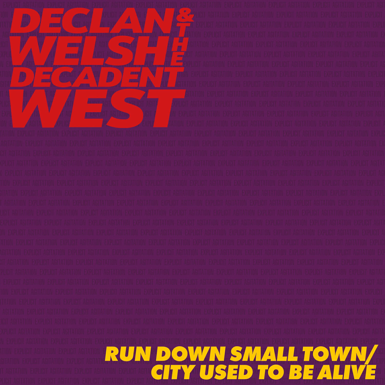 Релиз Run Down Small Town / This City Used To Be Alive