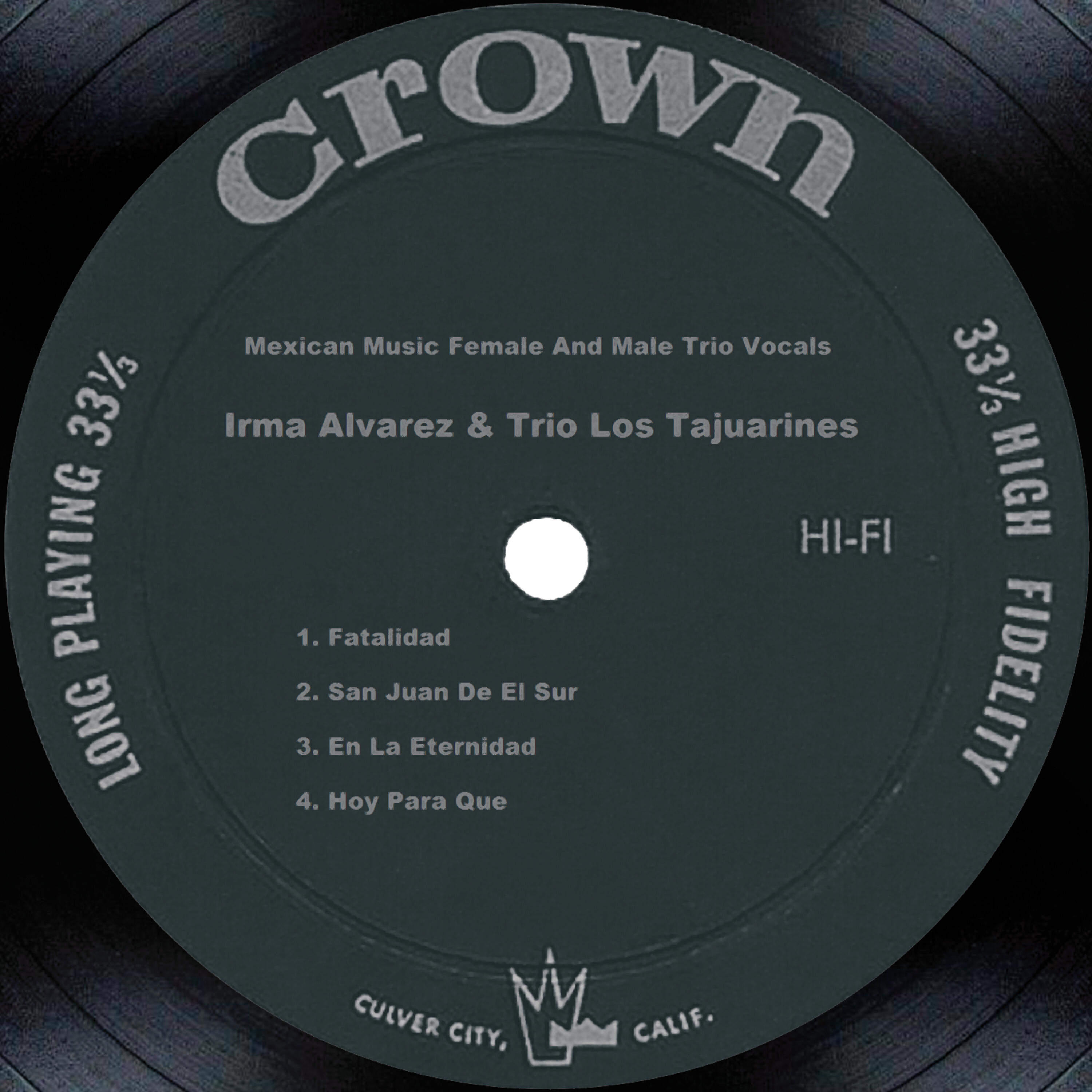 Релиз Mexican Music Female And Male Trio Vocals