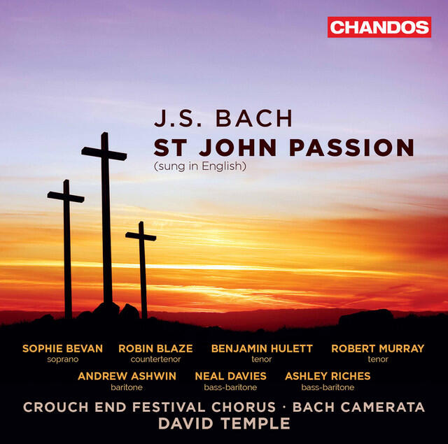 Релиз J.S. Bach: St. John Passion, BWV 245 (Sung in English)
