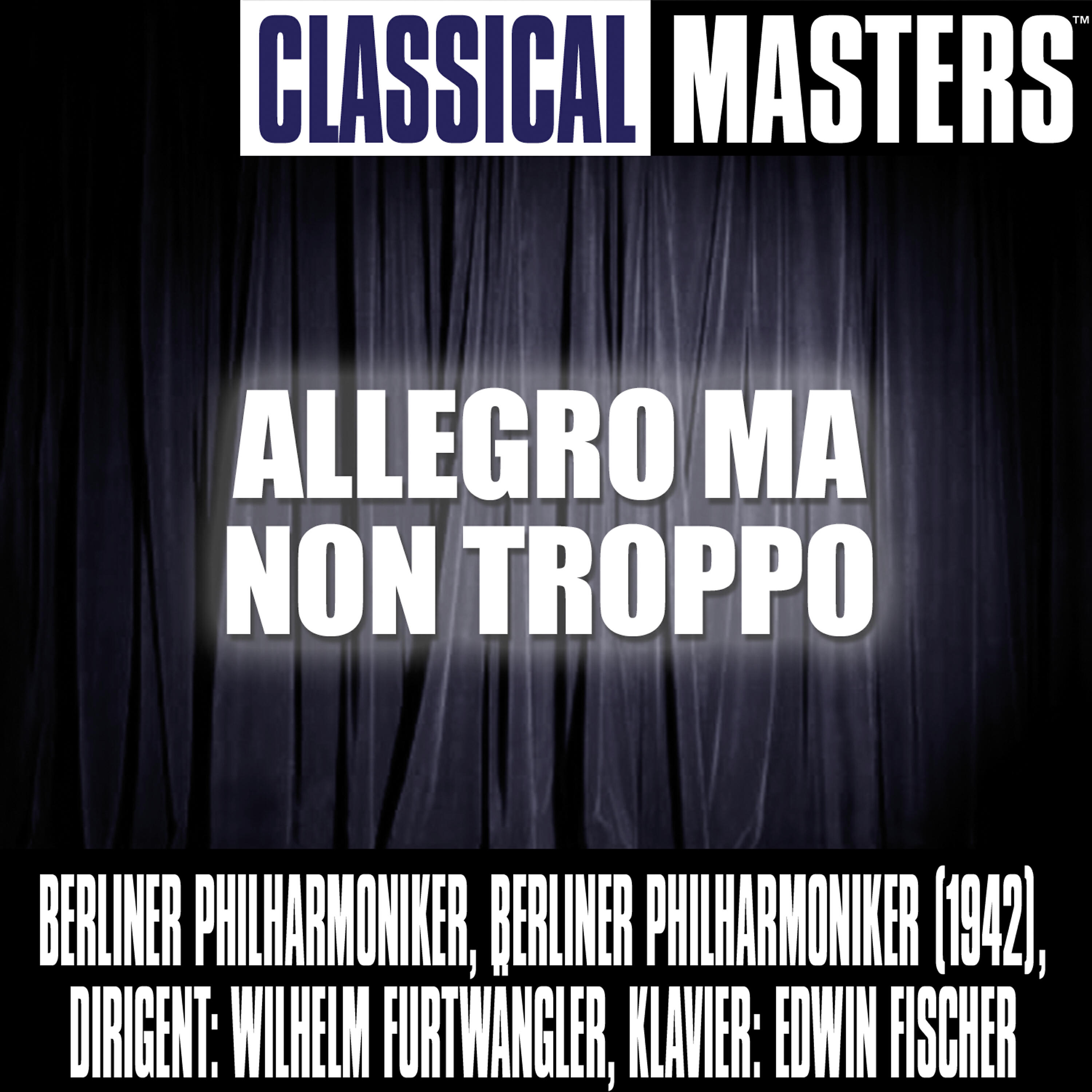 Релиз Classical Masters: Allegro Ma Non Troppo