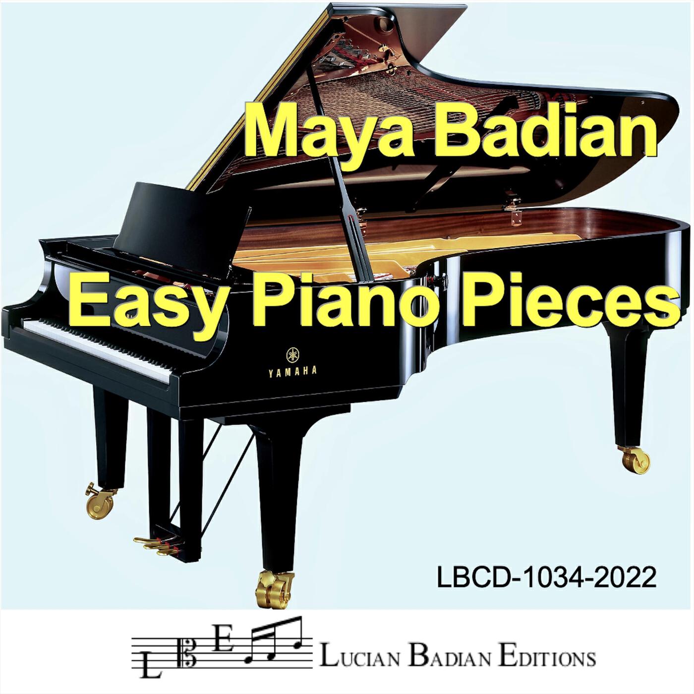 Релиз Maya Badian: Easy Piano Pieces