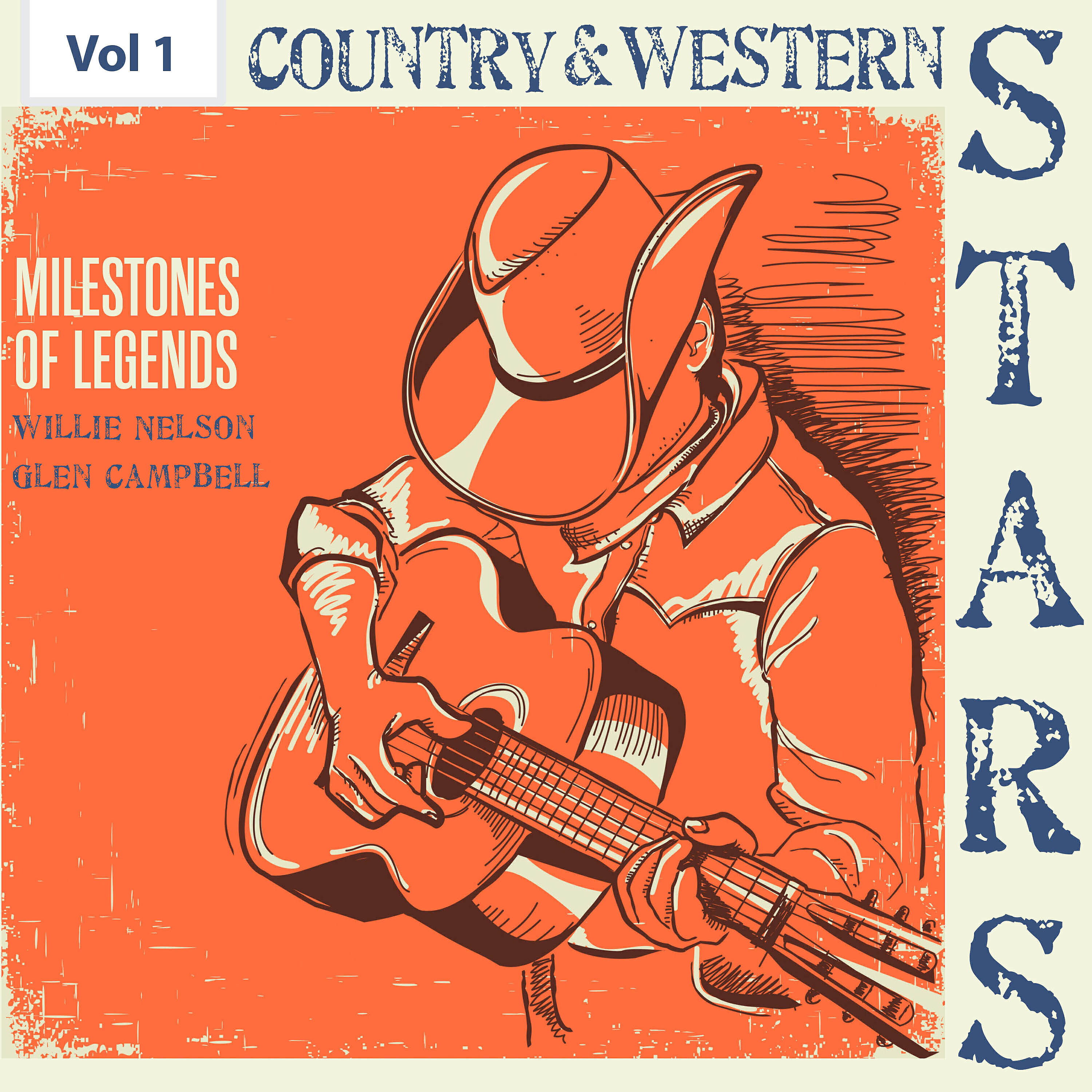 Релиз Milestones of Legends - Country & Western Stars, Vol. 1