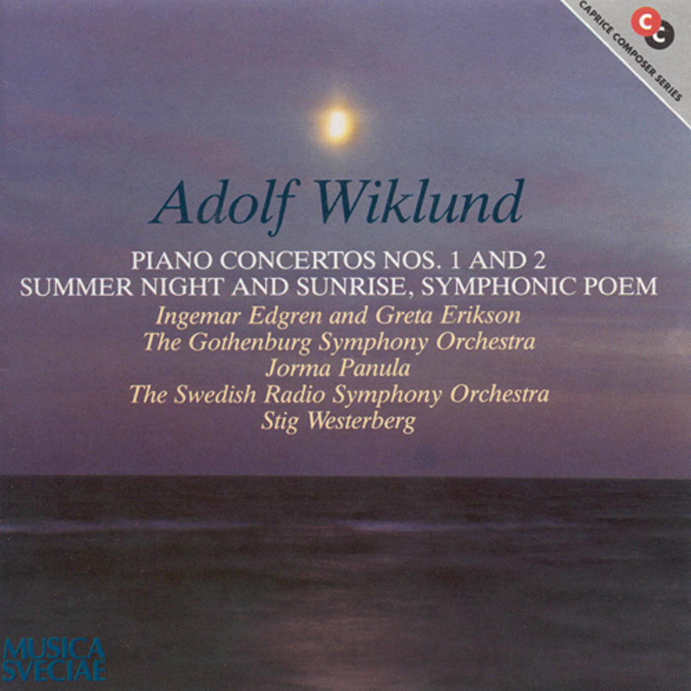 Релиз Wiklund: Piano Concertos Nos. 1 and 2 / Summer Night and Sunrise
