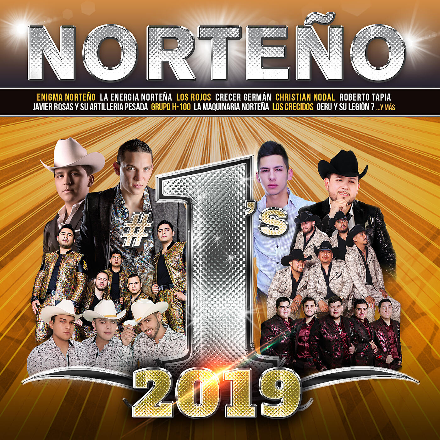 Альбом Norteño #1's 2019 исполнителя Various Artists