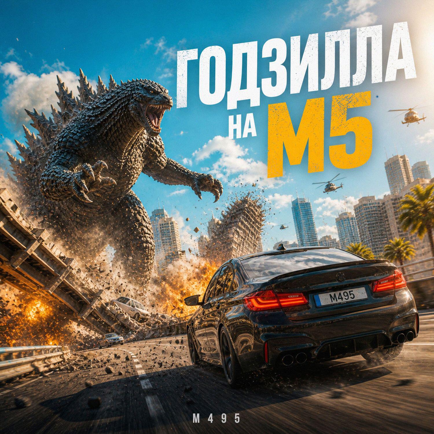 Релиз Годзилла на M5