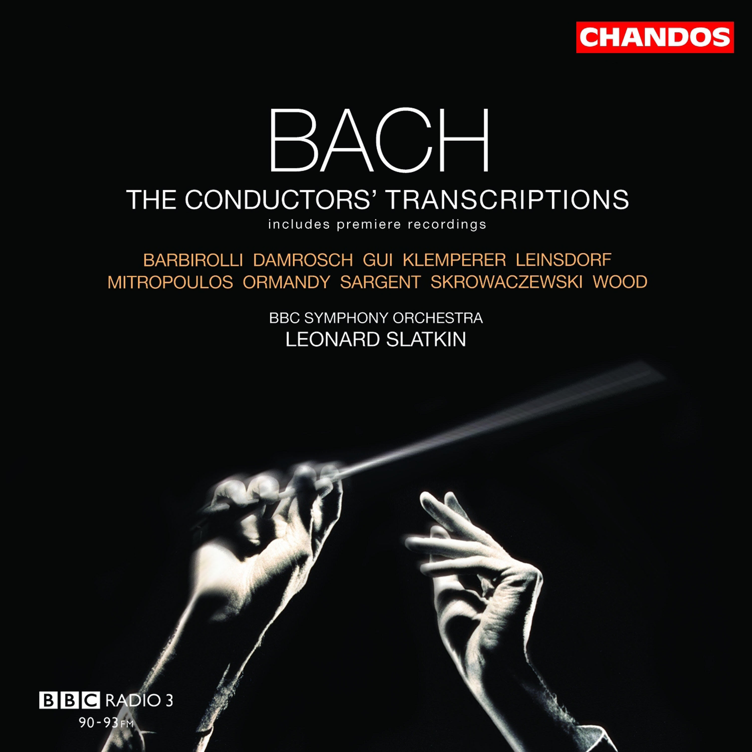 Релиз Bach: The Conductors' Transcriptions