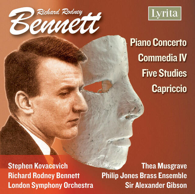 Релиз Bennett: Piano Concerto - Five Studies for Piano -Capriccio for Piano Duet - Commedia IV