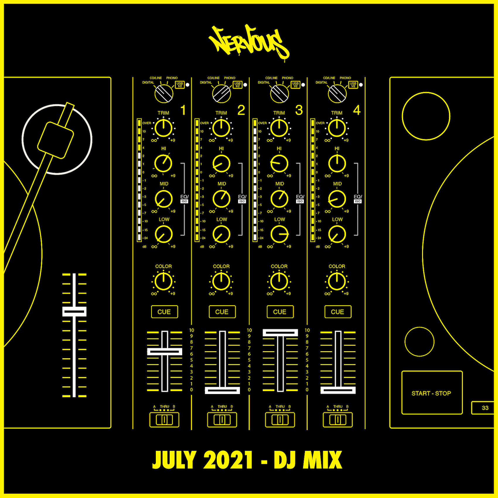 Релиз Nervous July 2021 (DJ Mix)
