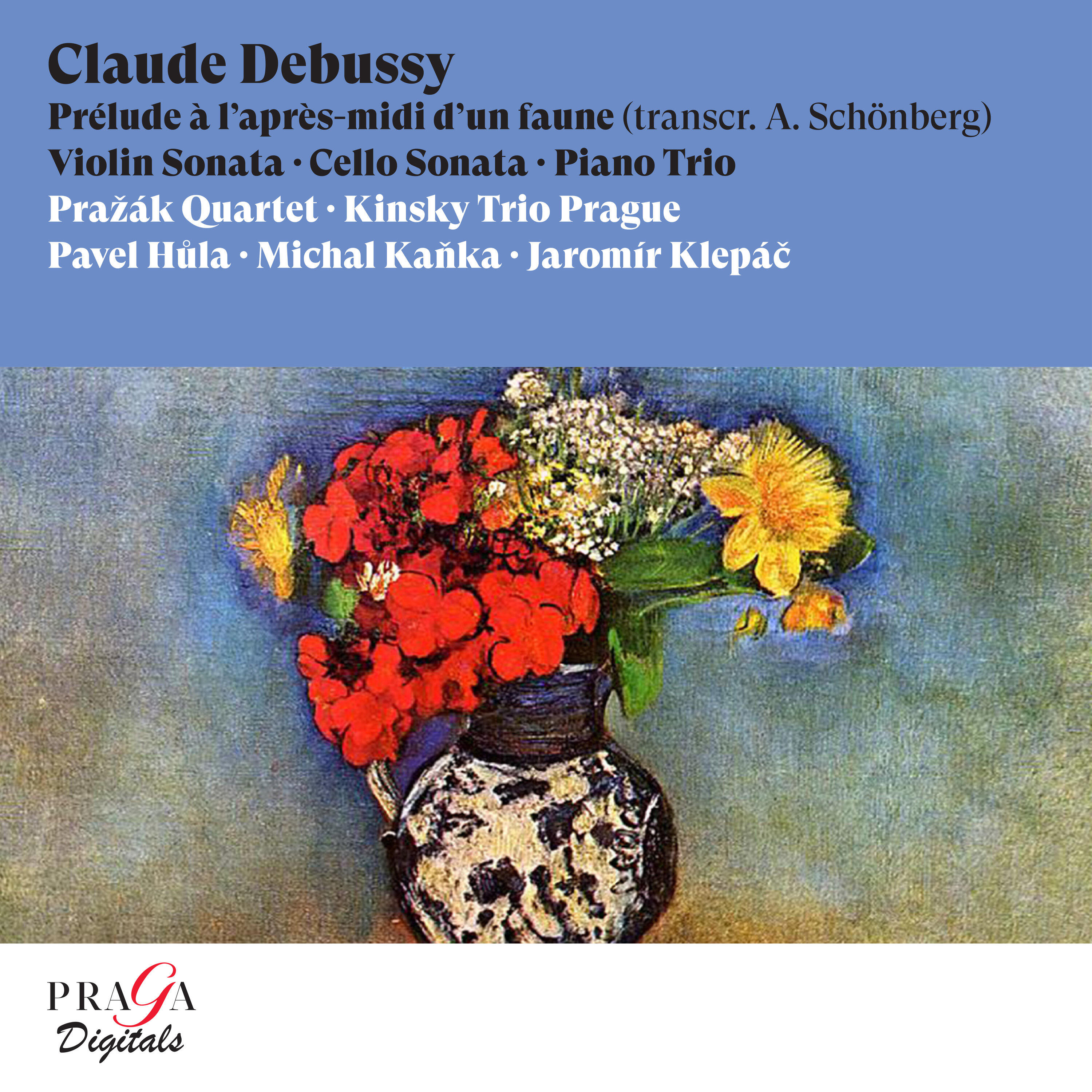 Релиз Claude Debussy: Prélude à l'après-midi d'un faune, Cello Sonata, Violin Sonata, Piano Trio