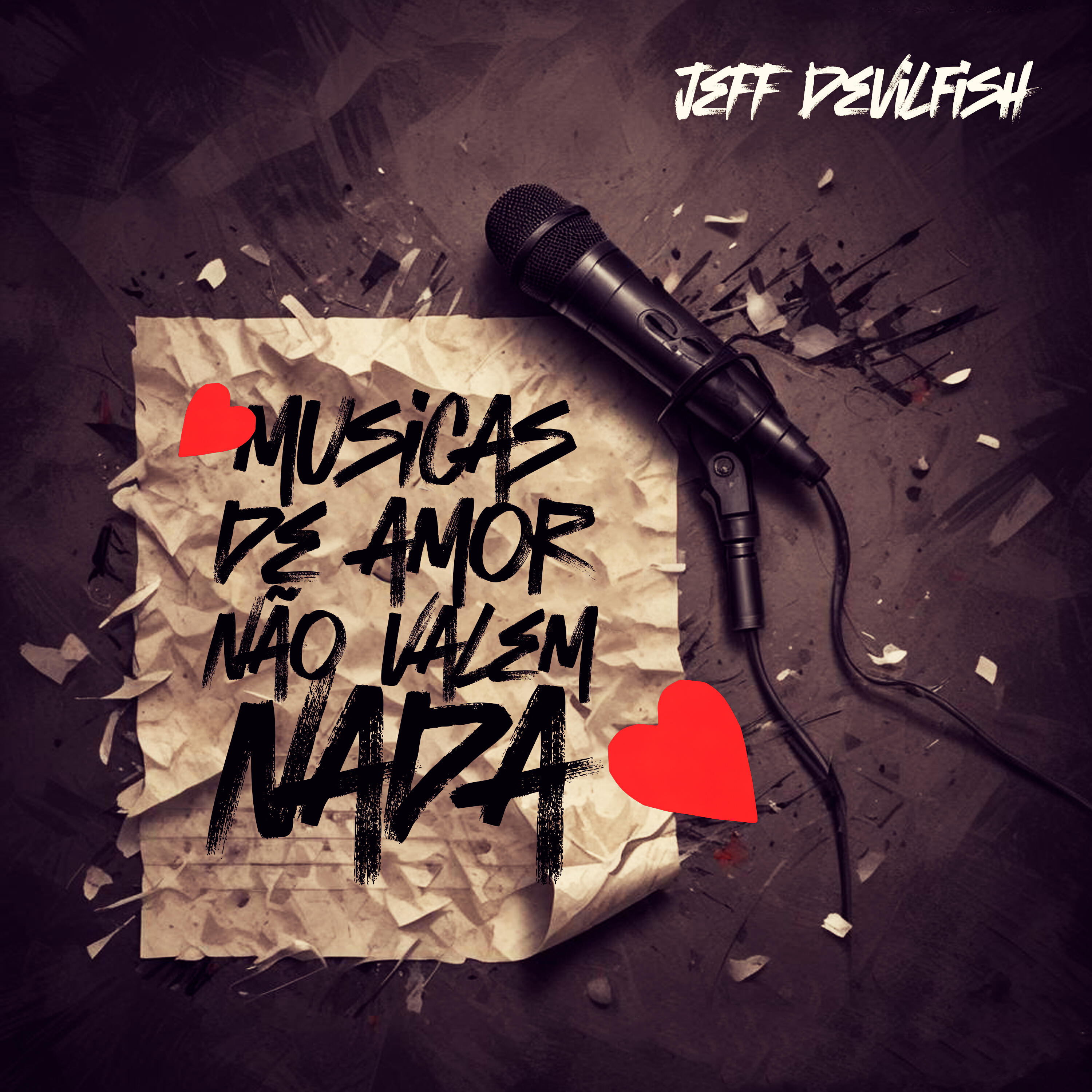 Релиз Músicas de Amor Não Valem Nada