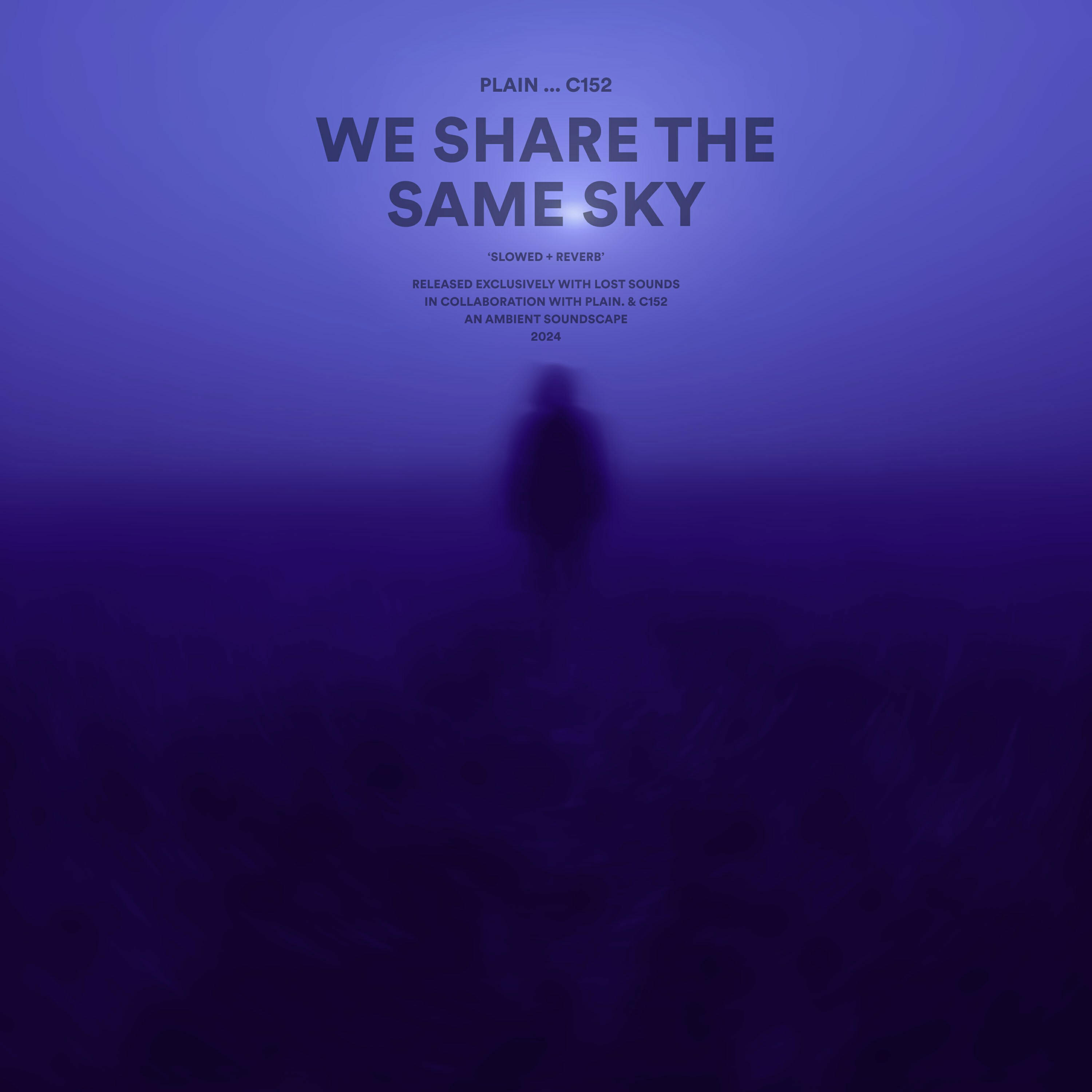 Релиз we share the same sky (slowed + reverb)