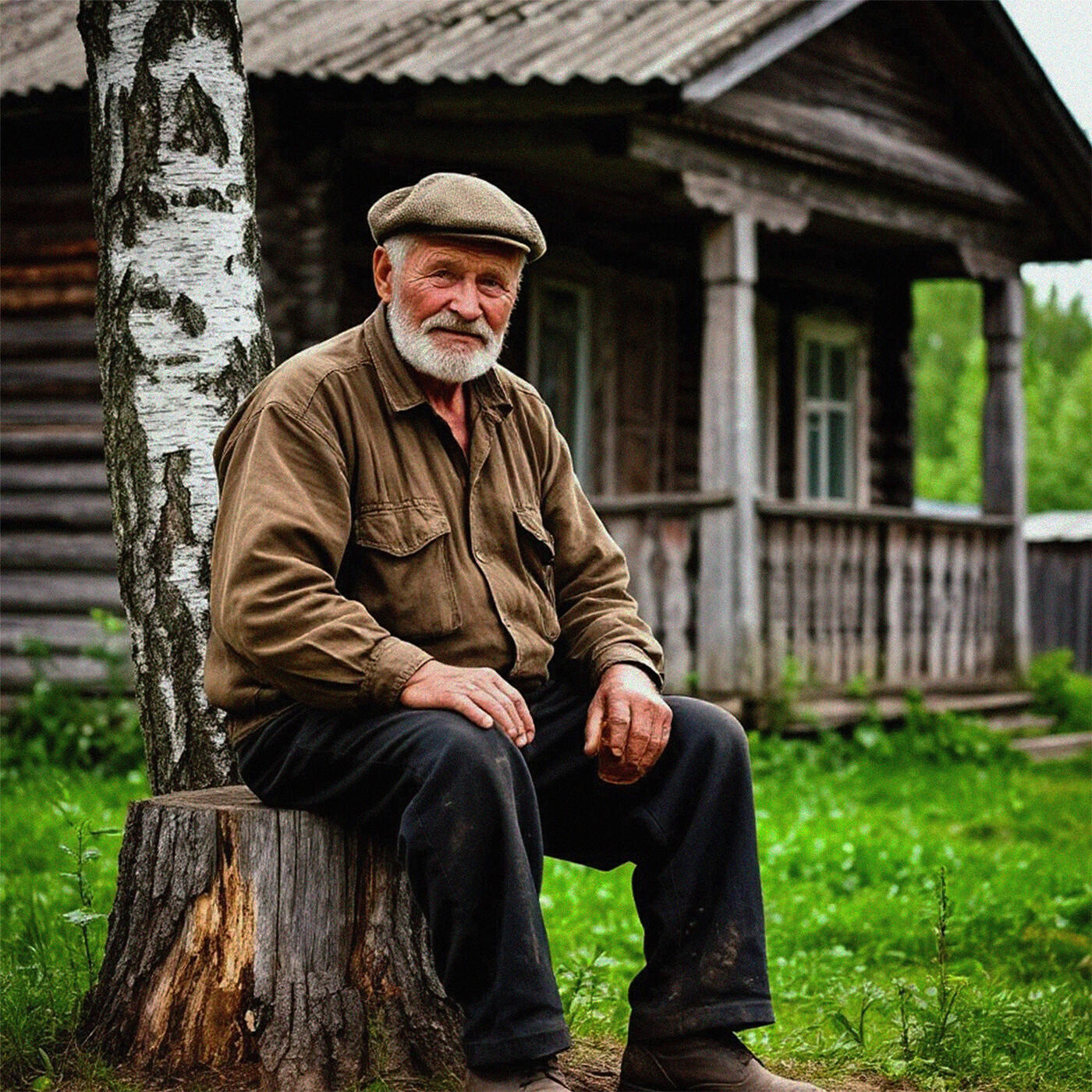 Сельский дед