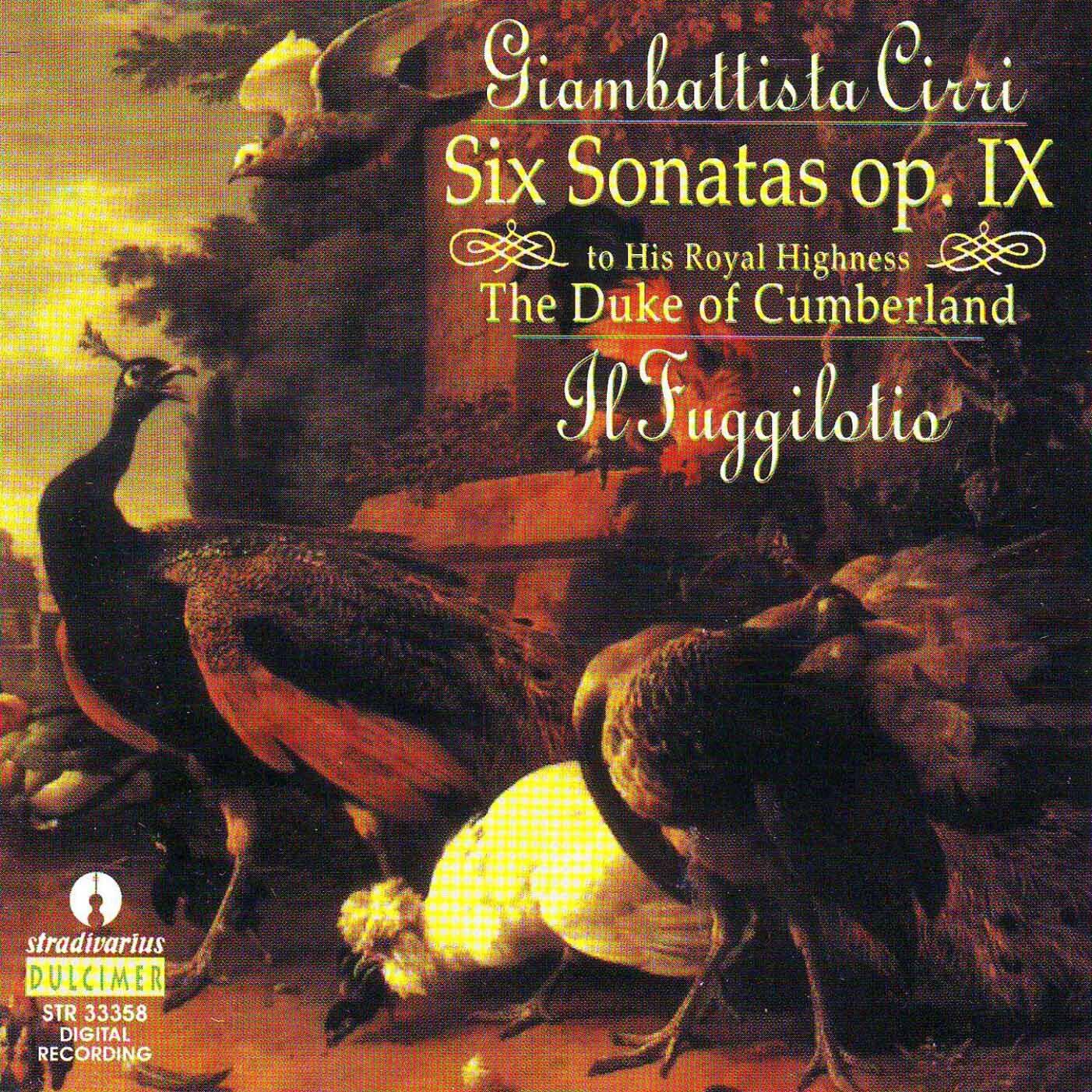 Релиз Cirri: 6 Sonatas, Op. 9