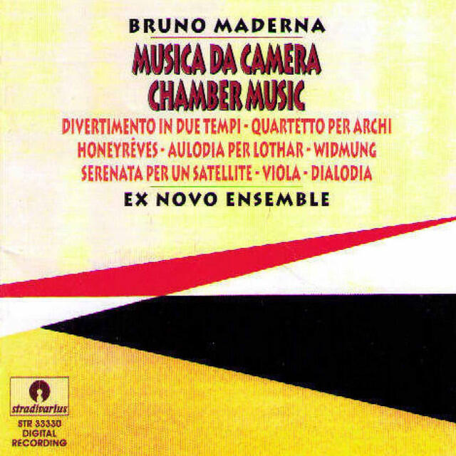 Релиз Maderna: Musica da camera