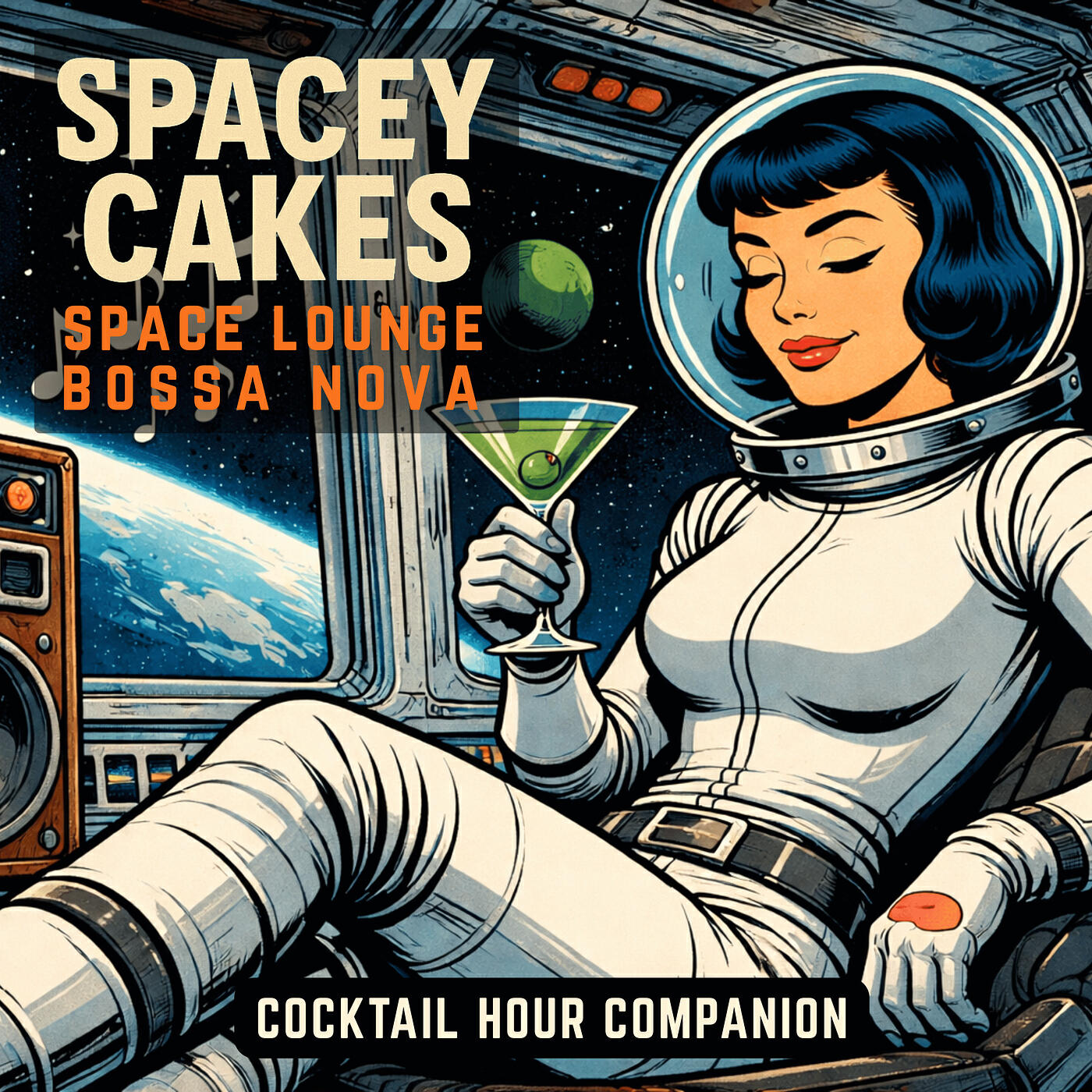 Релиз Spacey Cakes Space Lounge Bossa Nova